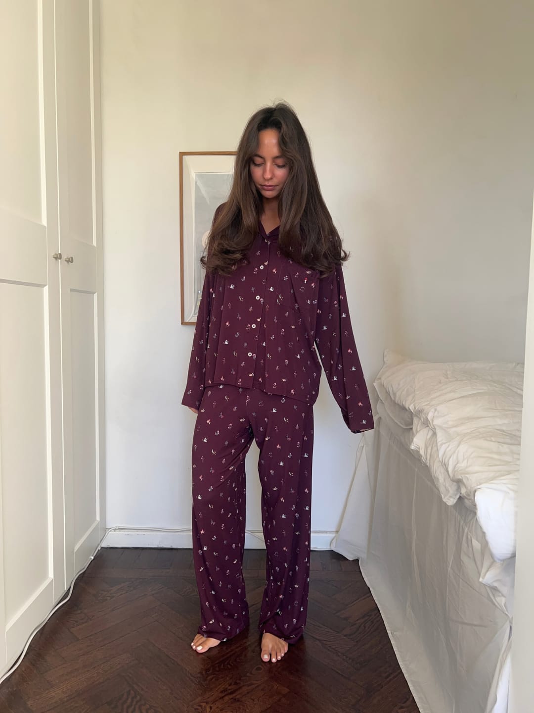 Go Slow Pants Autumn Bloom Plum