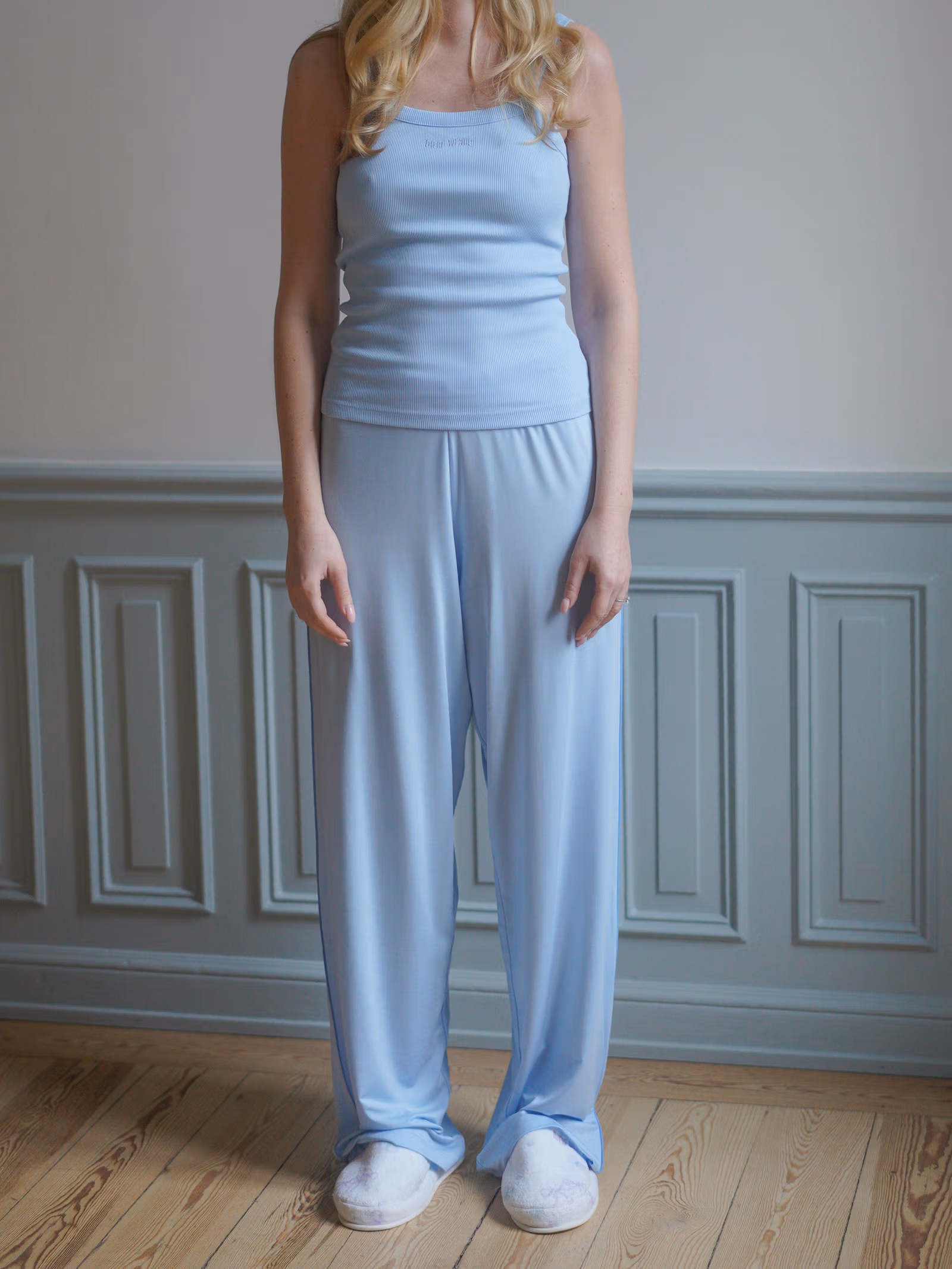 Go Slow Pants Blue