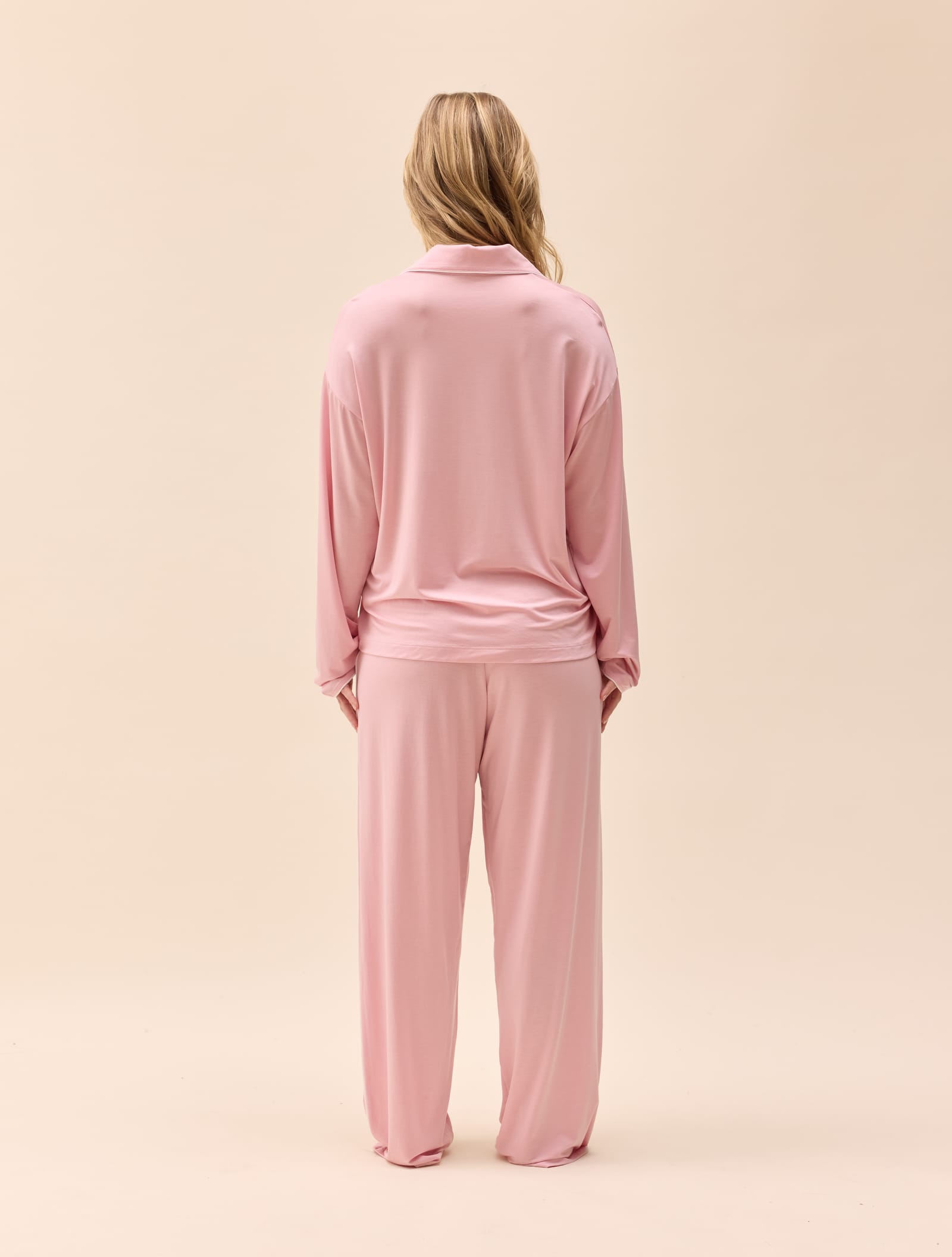 Go Slow Pants Pink/White