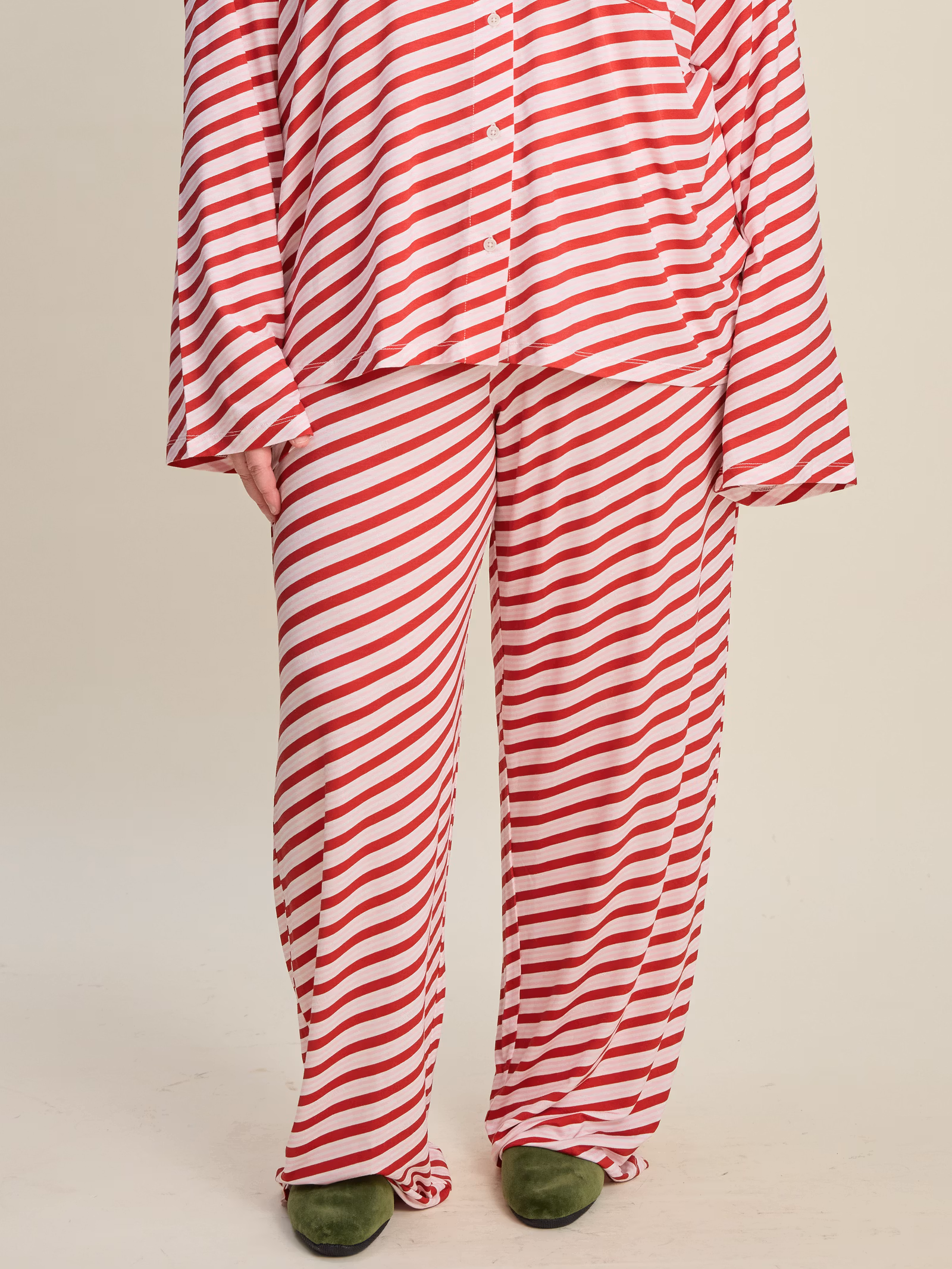 Go Slow Pants Candy Cane