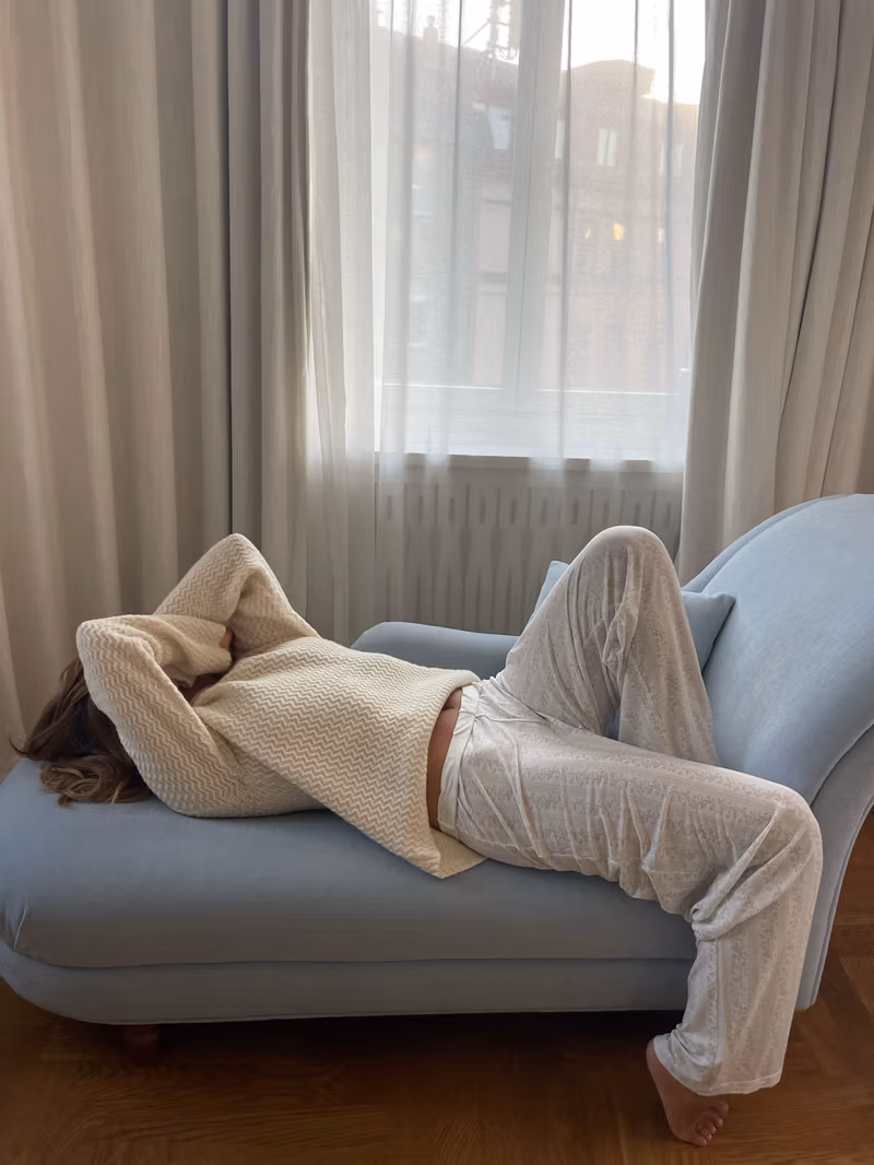 Go Slow Pants Lilac Dreams