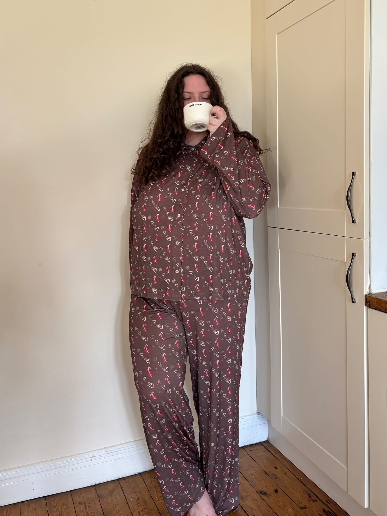 Go Slow Pants Holiday Hearts