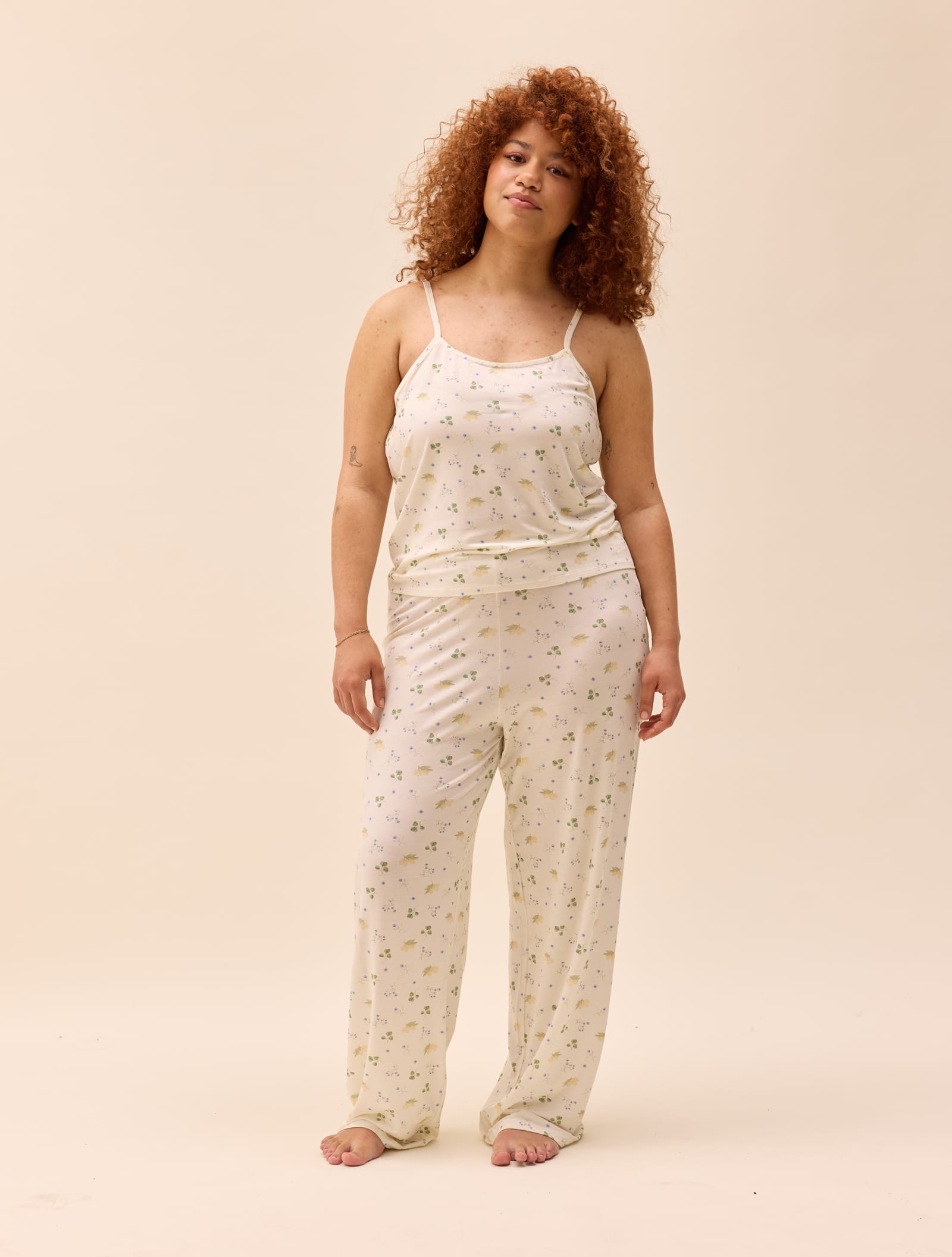 Go Slow Pants Marula Bloom
