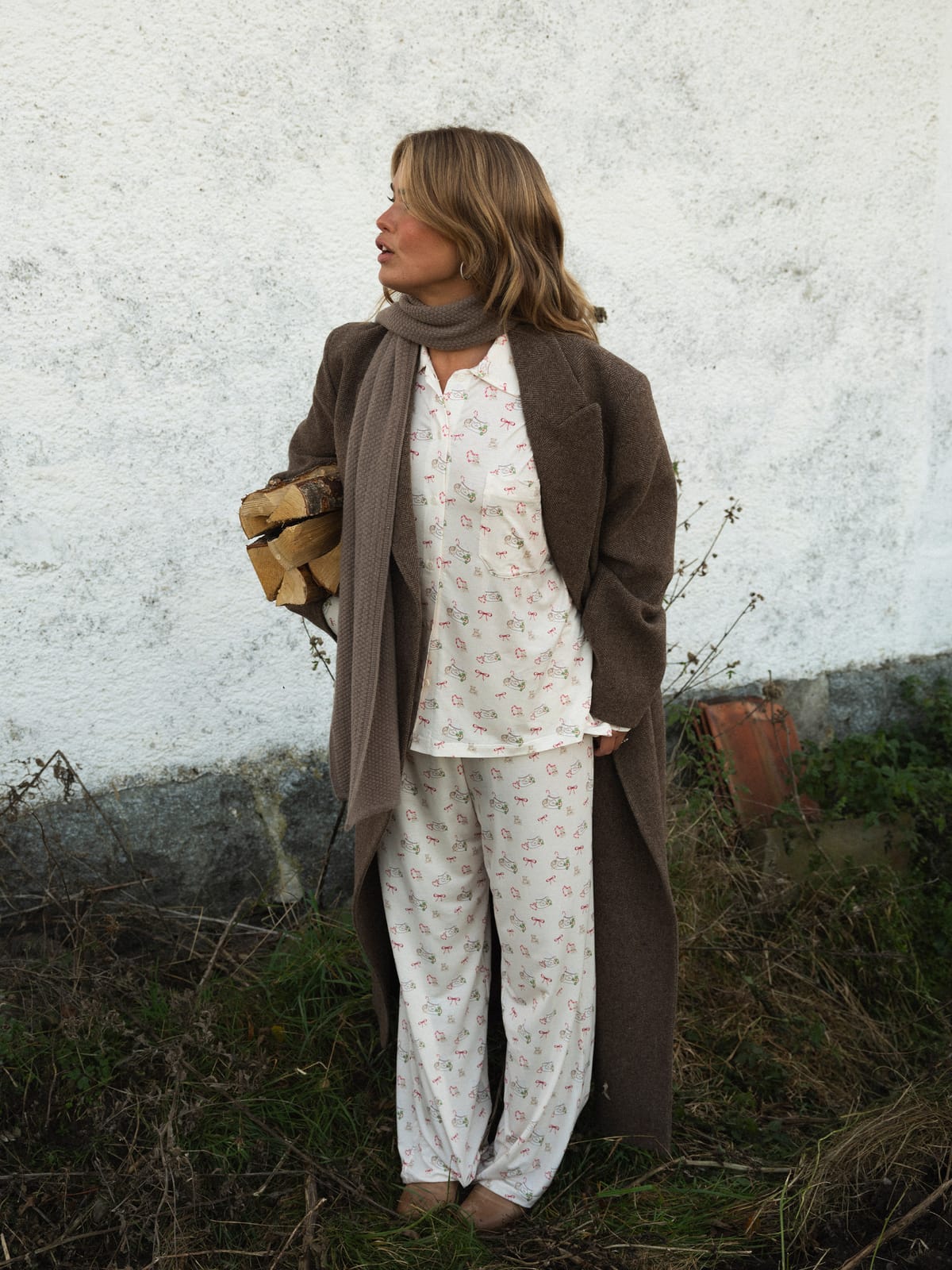 Go Slow Pants Holiday Bears