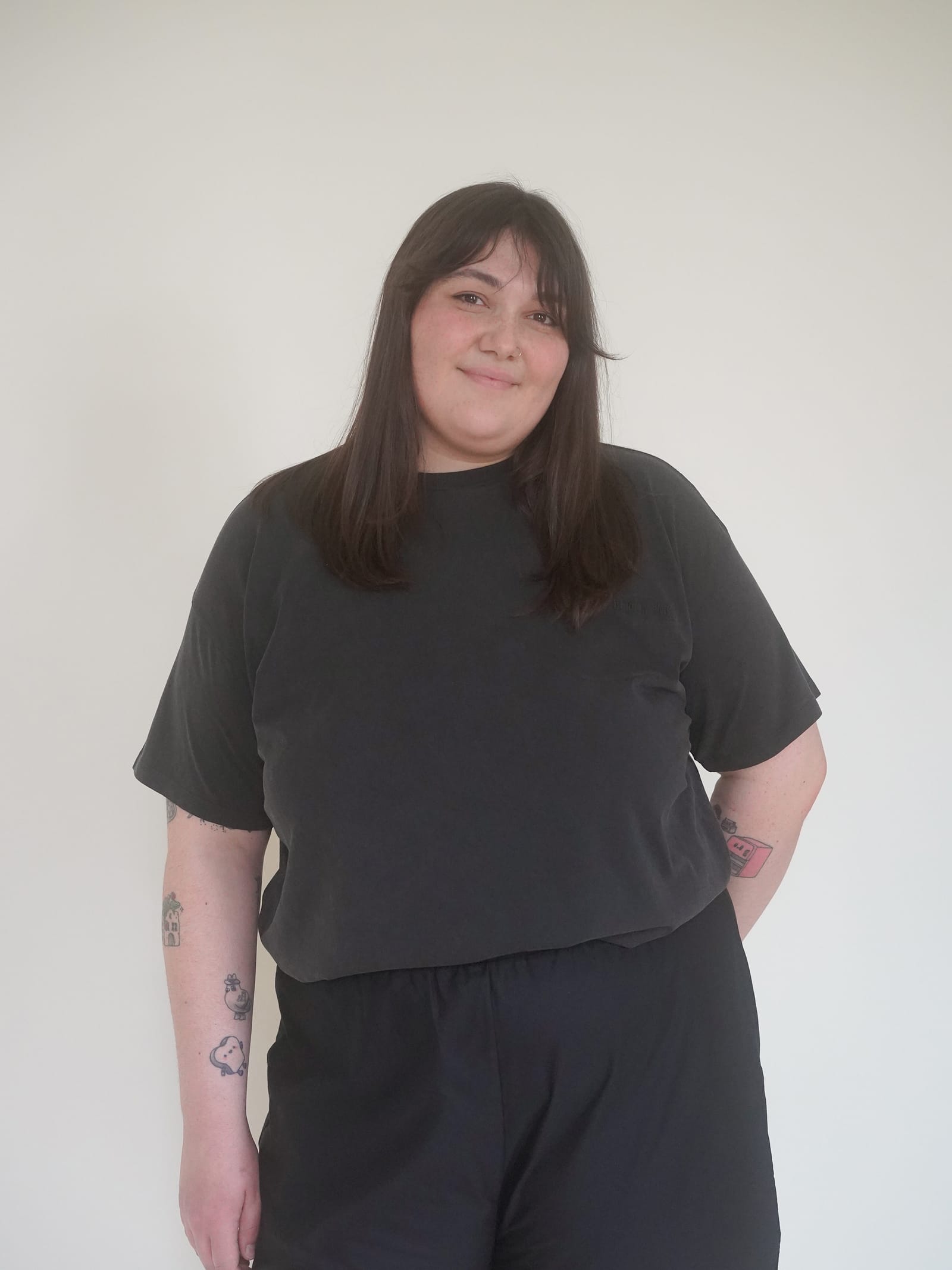 Washed T-shirt Washed Black