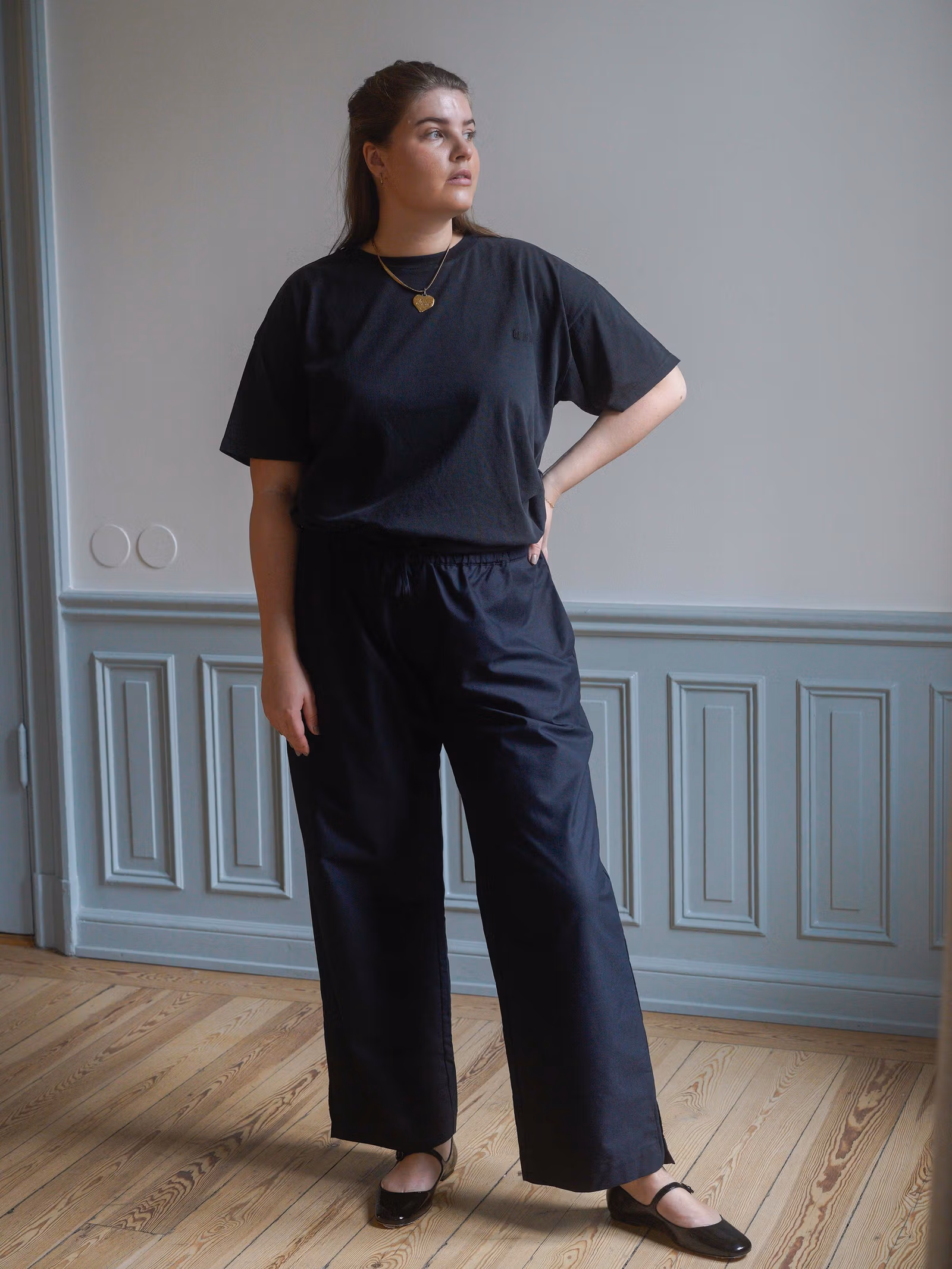 Washed T-shirt Washed Black