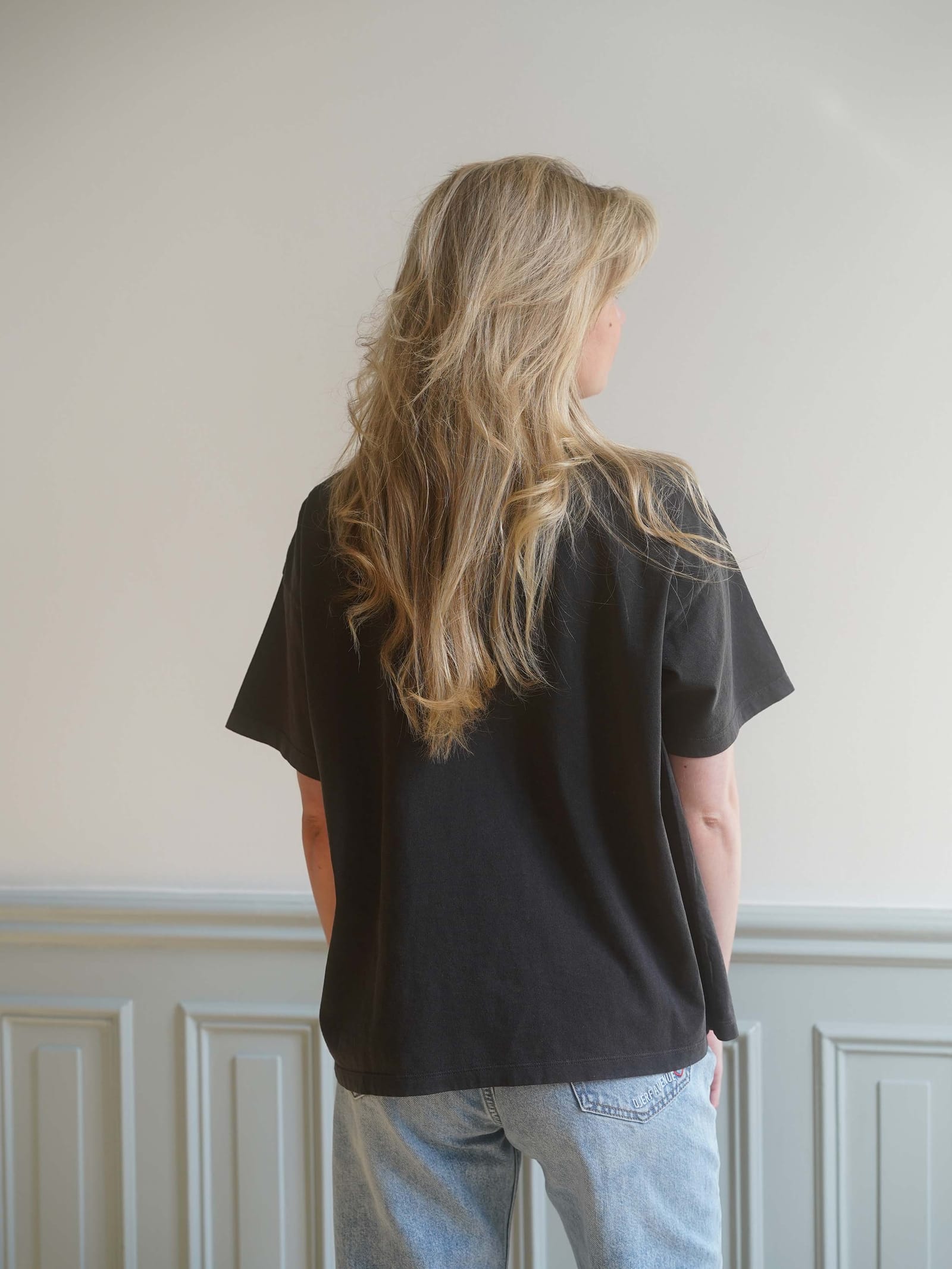 Washed T-shirt Washed Black
