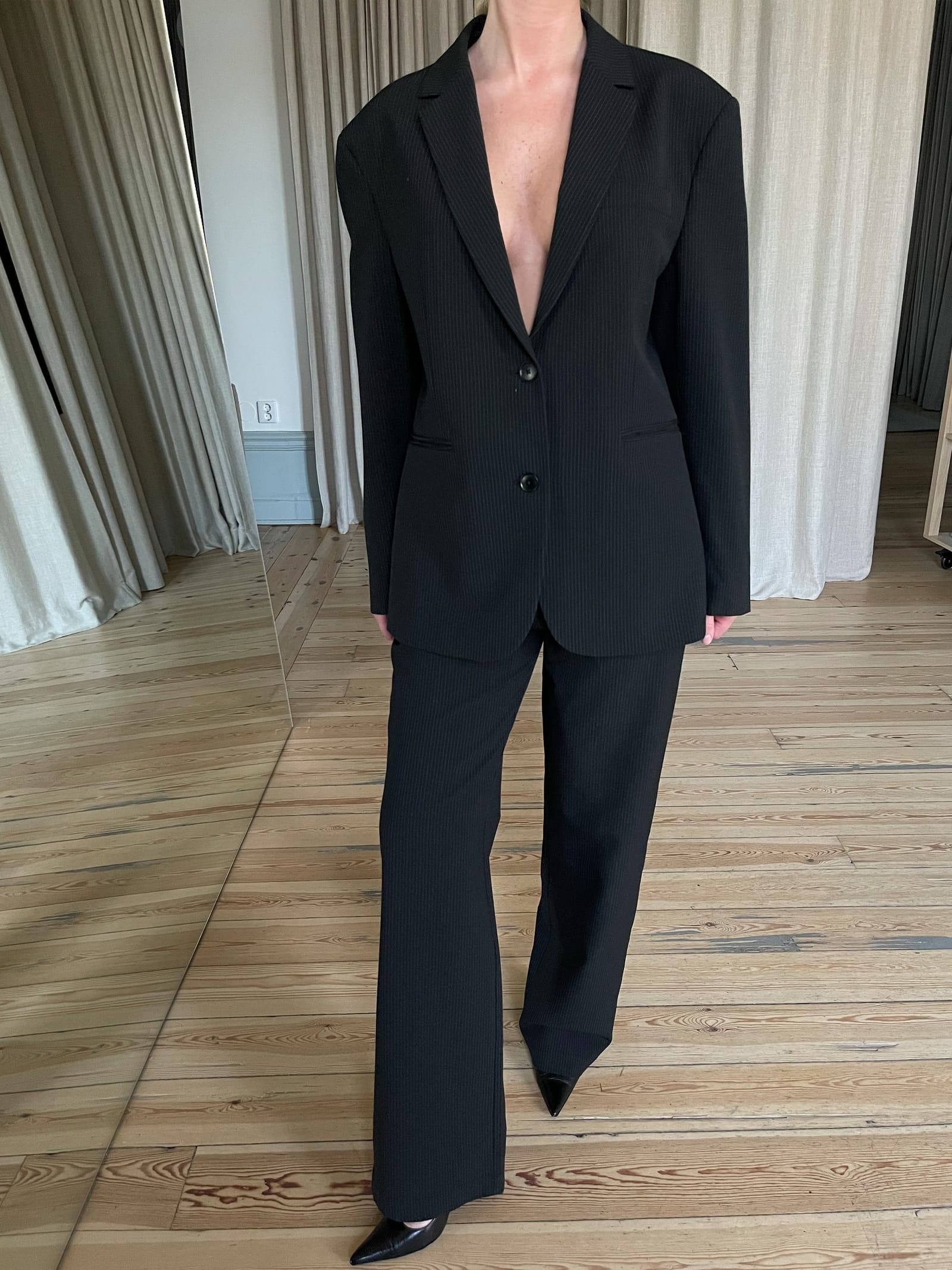 Forever Blazer Pinstripe