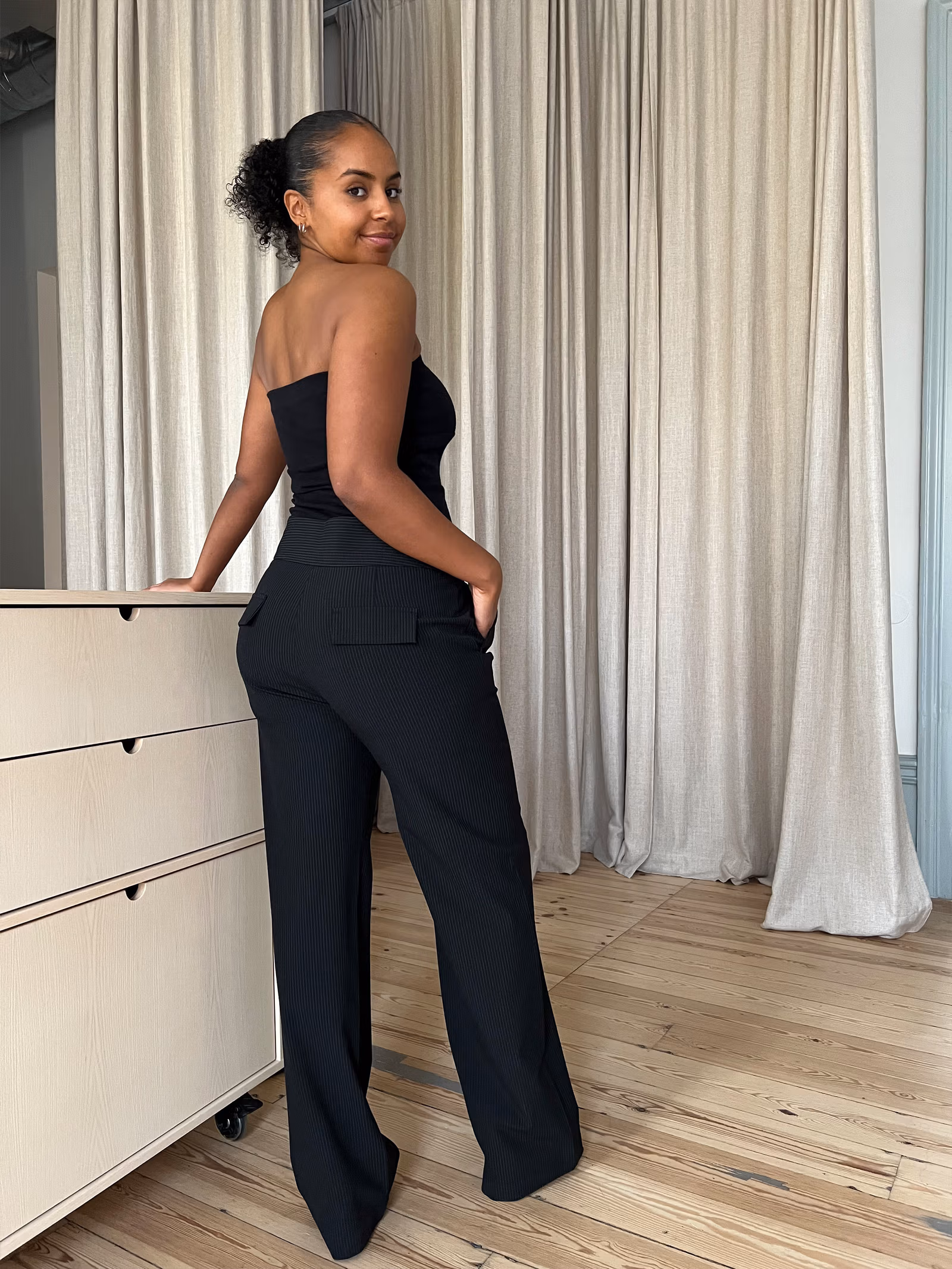Day-to-day Pants Pinstripe