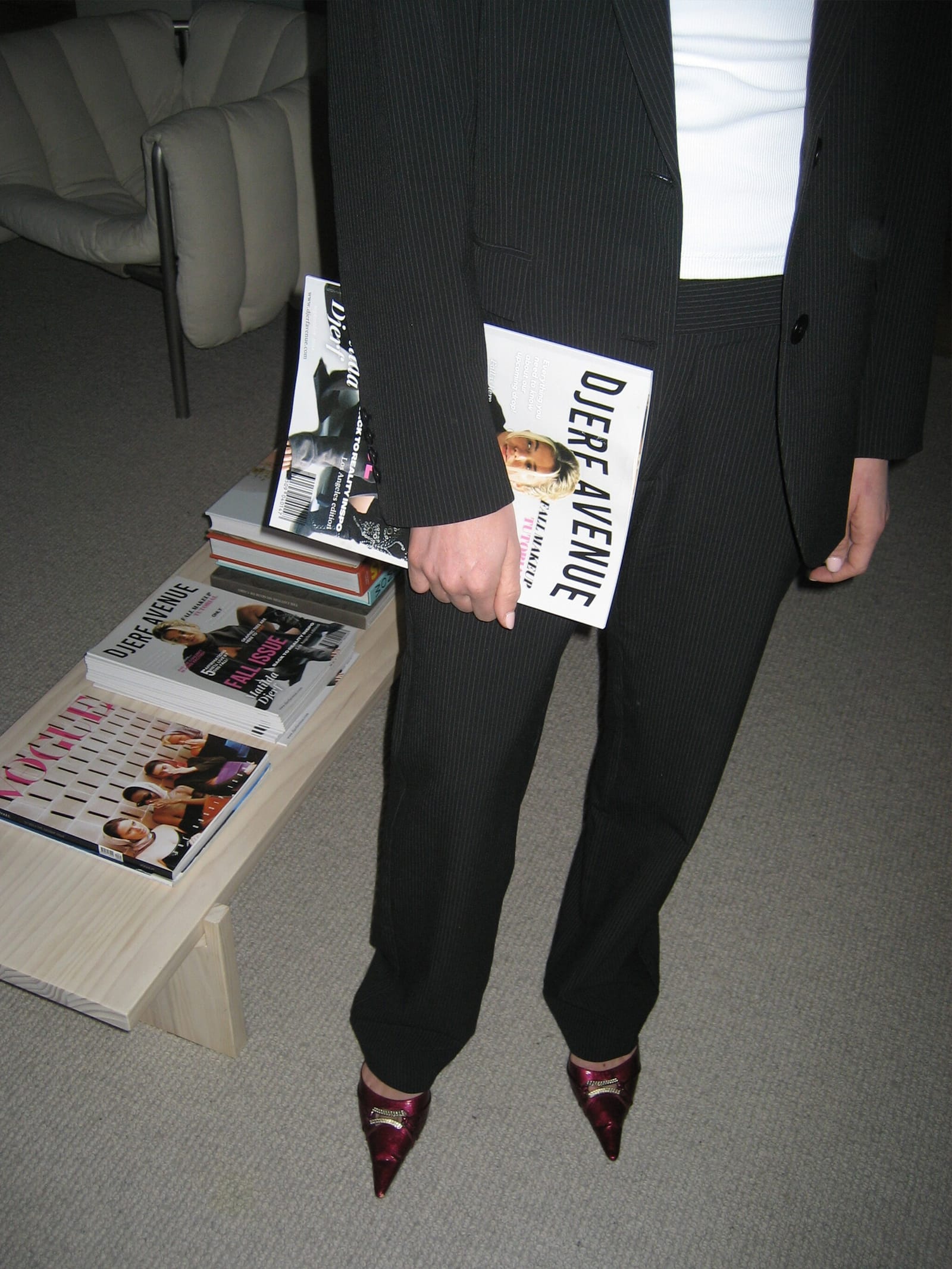 Day-to-day Pants Pinstripe