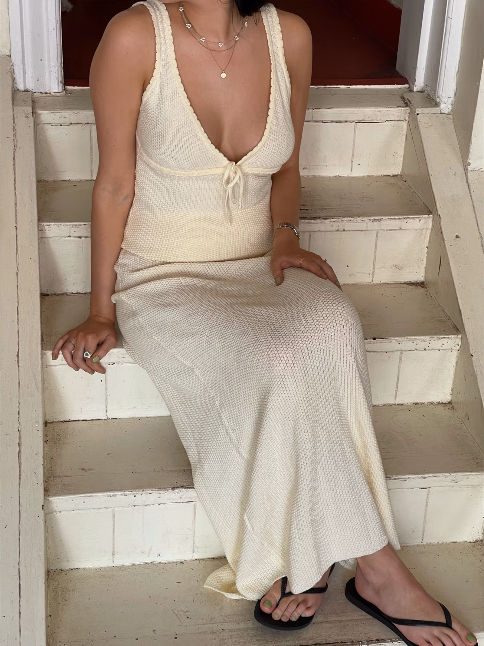 Amorini Tank Top Cream