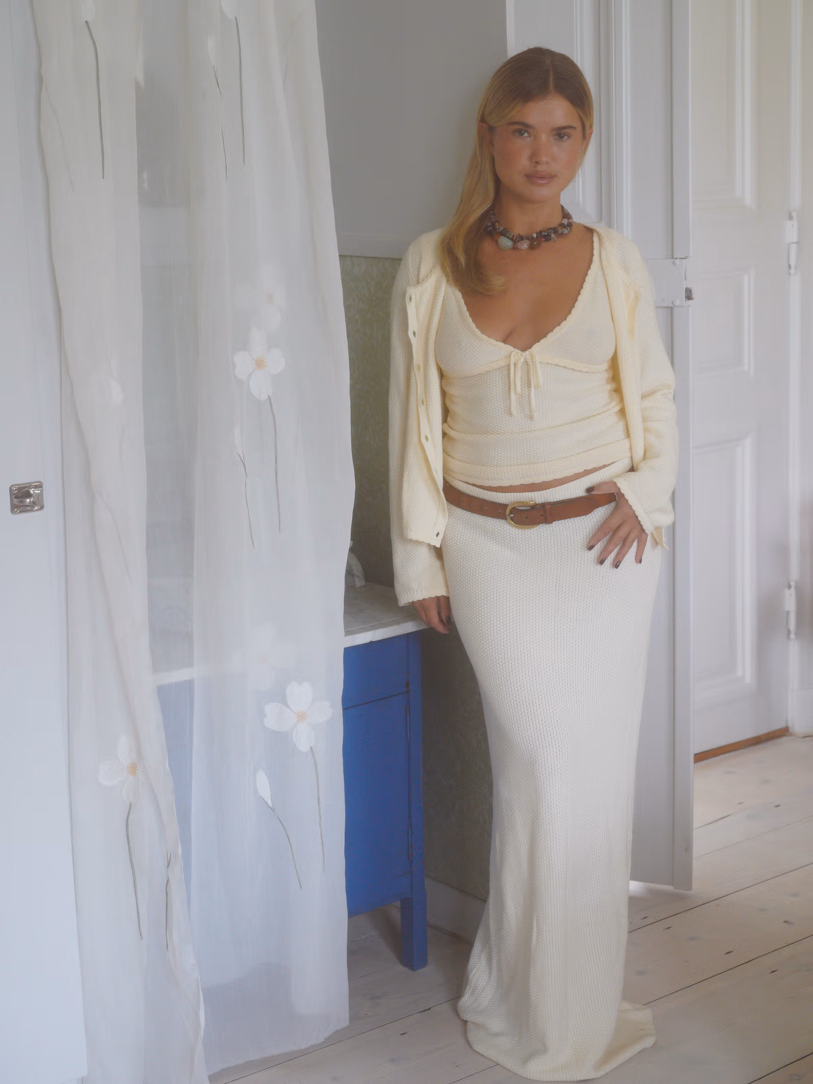 Amorini Tank Top Cream