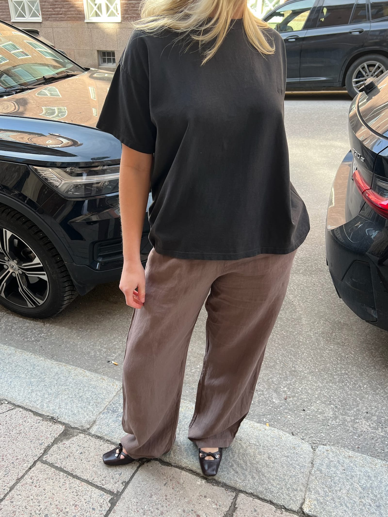 Linen Pants Brown