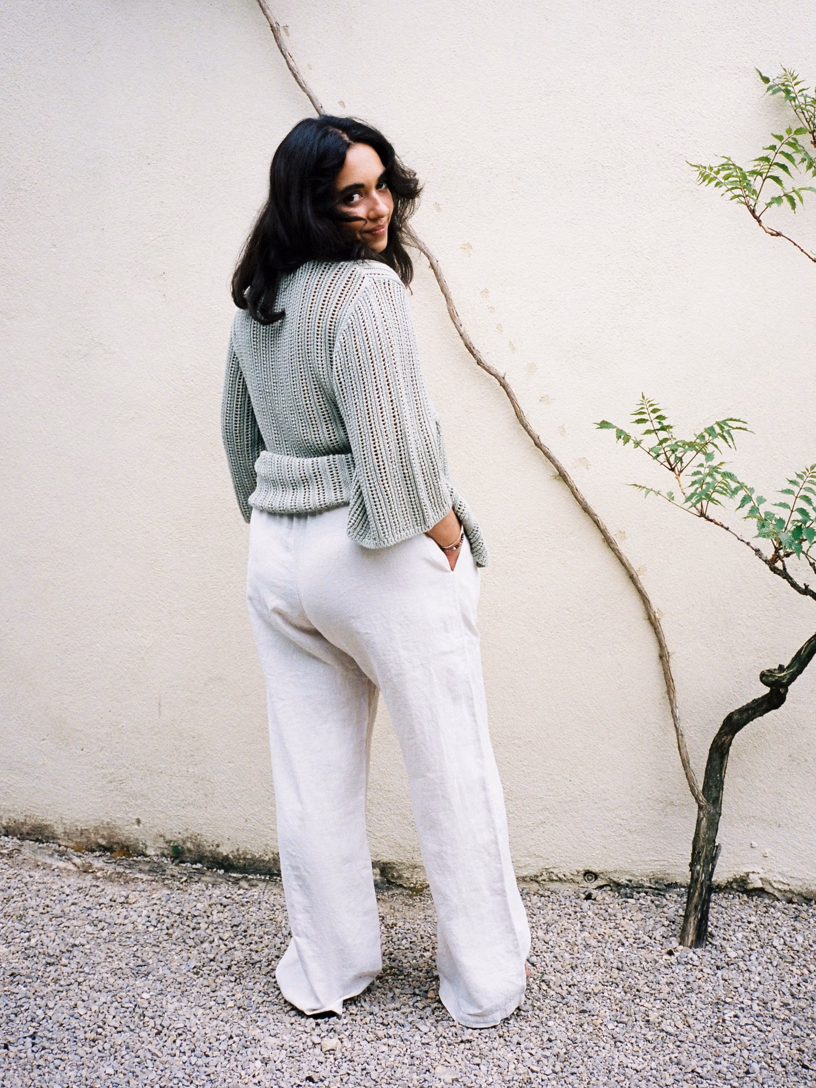 Linen Pants Cream
