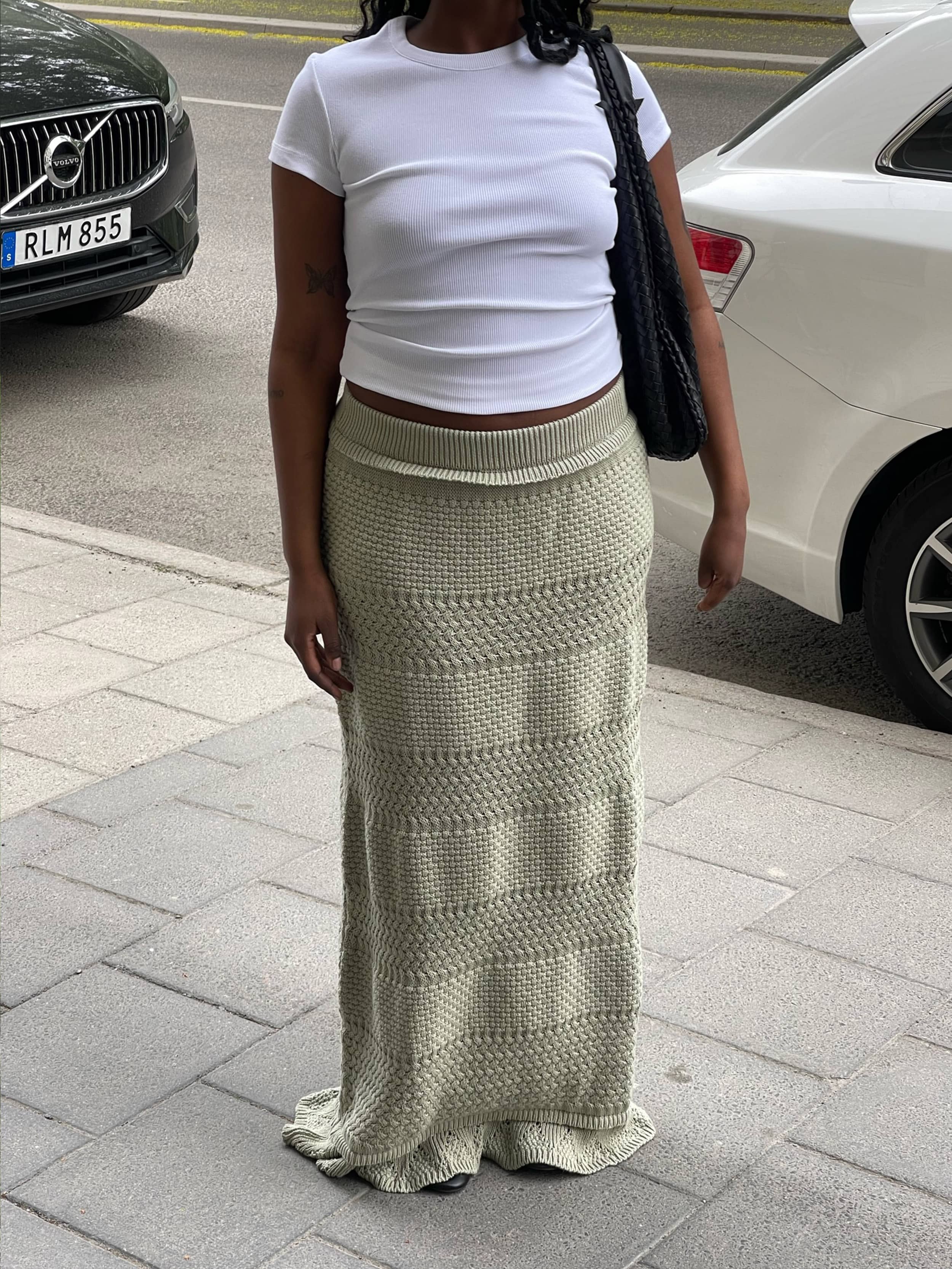 Sorella Skirt - Green | Djerf Avenue