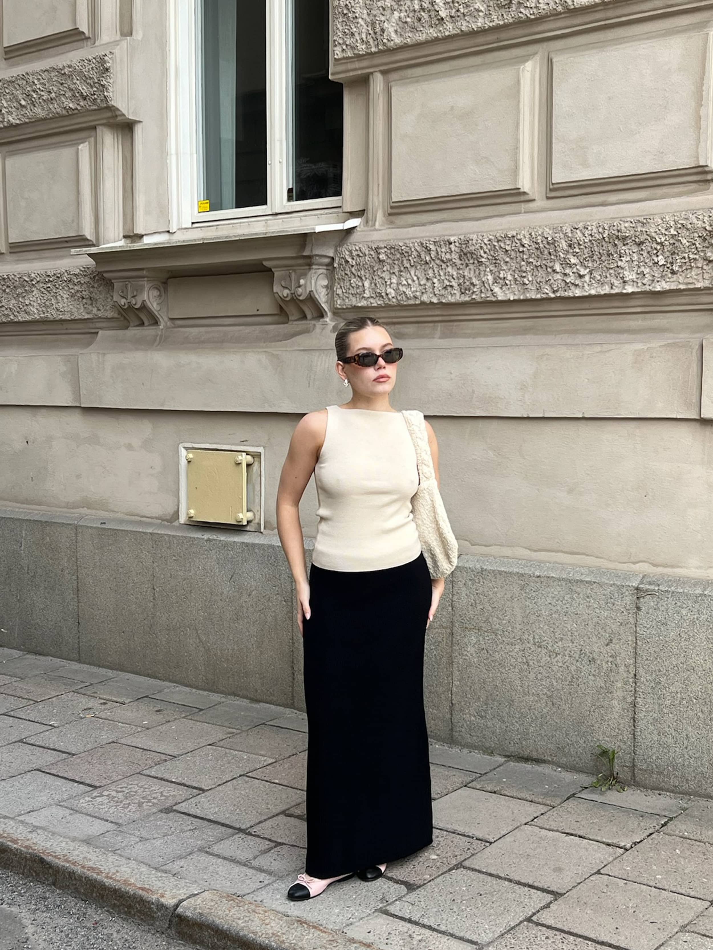 Principessa Skirt Black - Black | Djerf Avenue