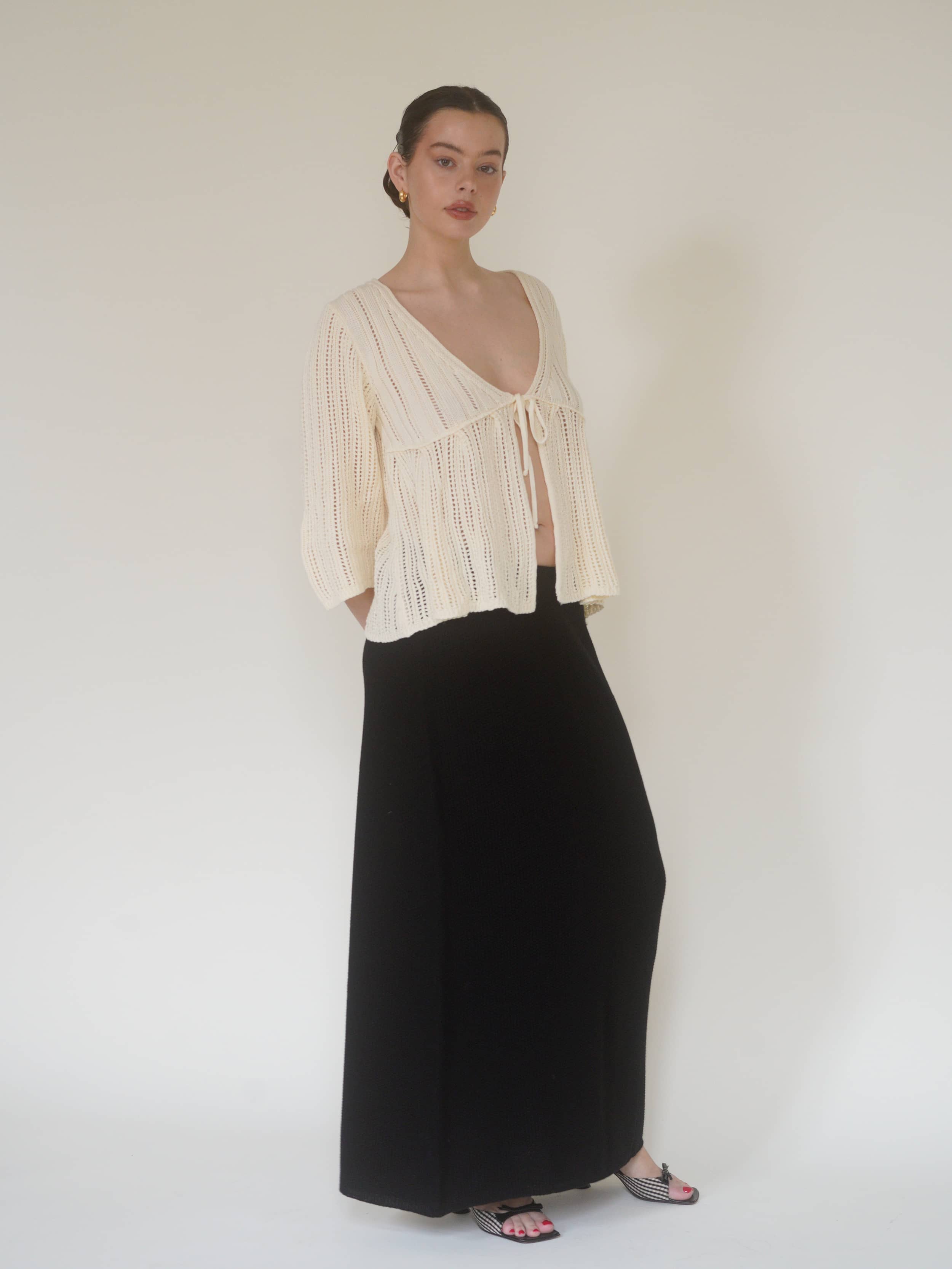 Principessa Skirt Black - Black | Djerf Avenue