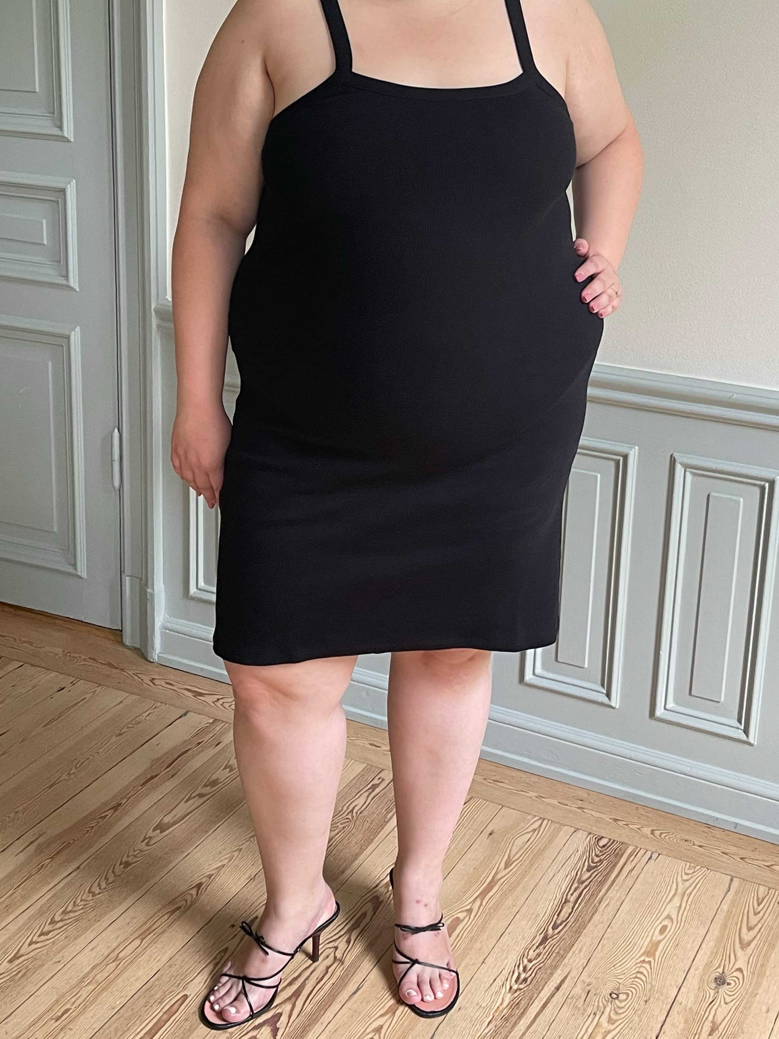 Daily Tank Dress Ribbed Black - Black | Djerf Avenue