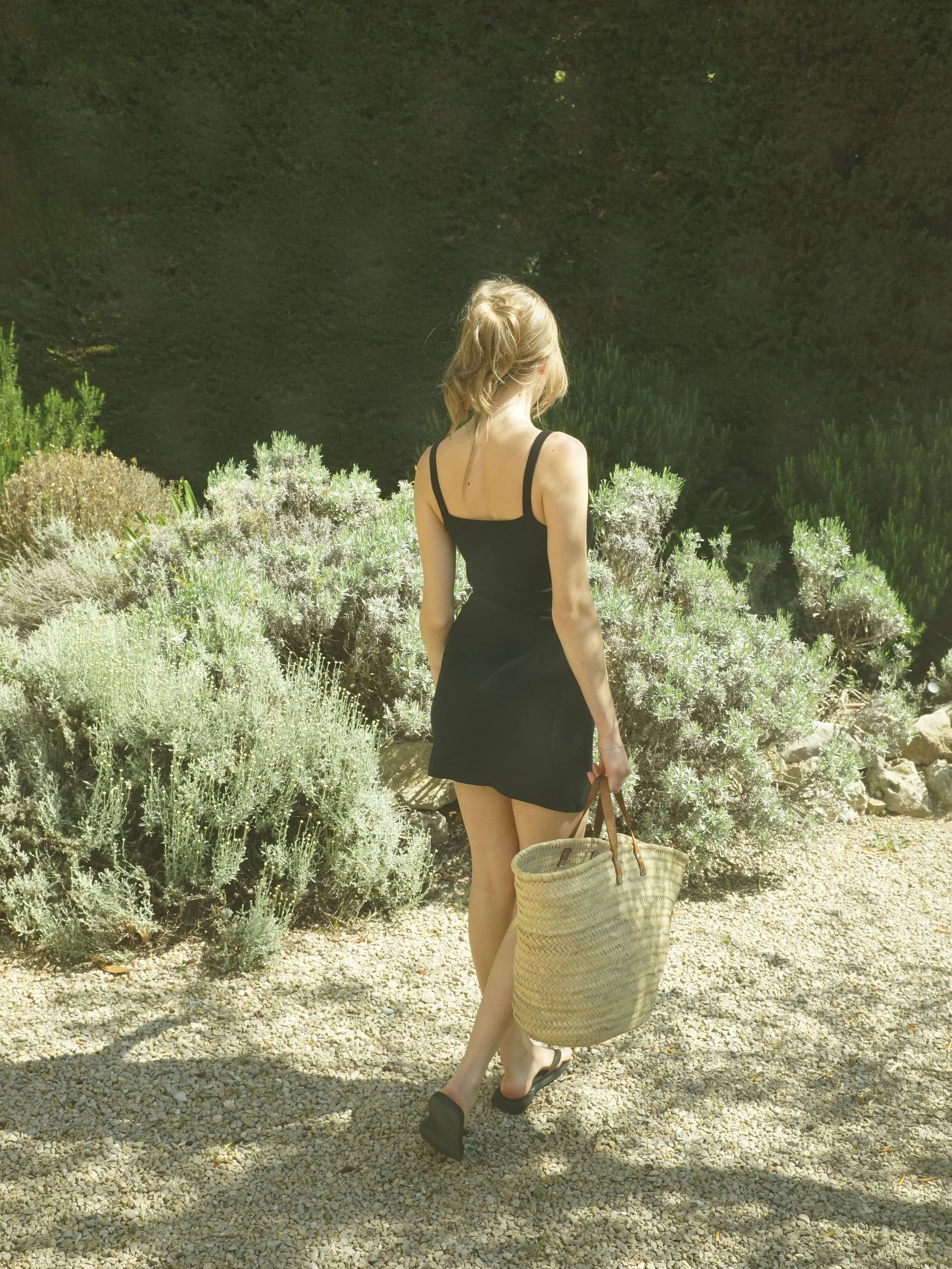 Daily Tank Dress Ribbed Black - Black | Djerf Avenue