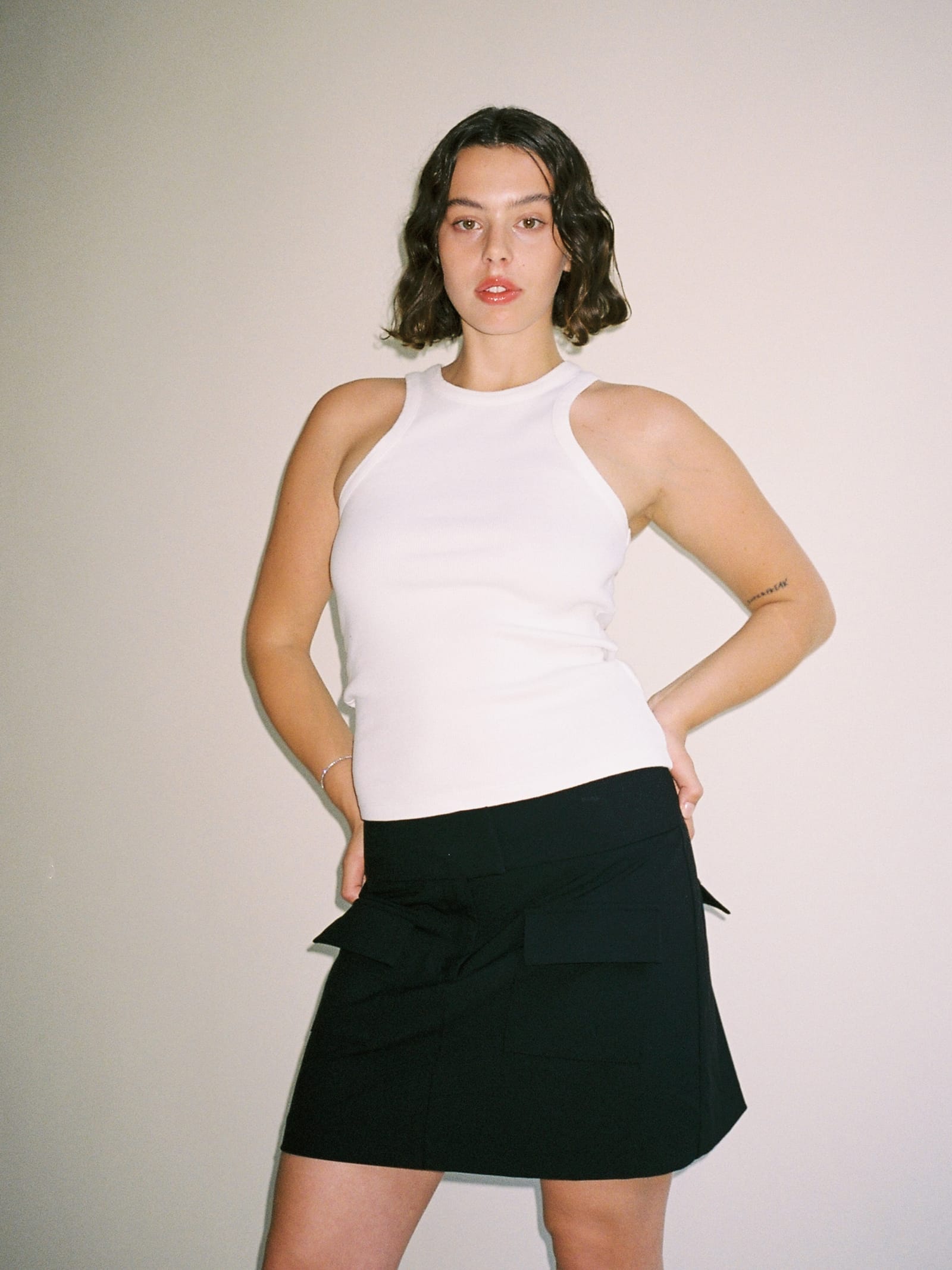 Day-to-day Skirt Black