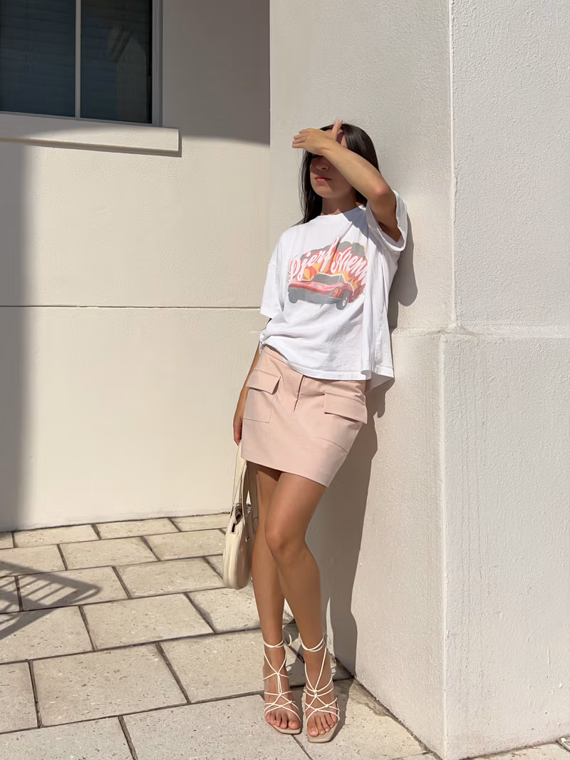 Day-to-day Skirt Blush