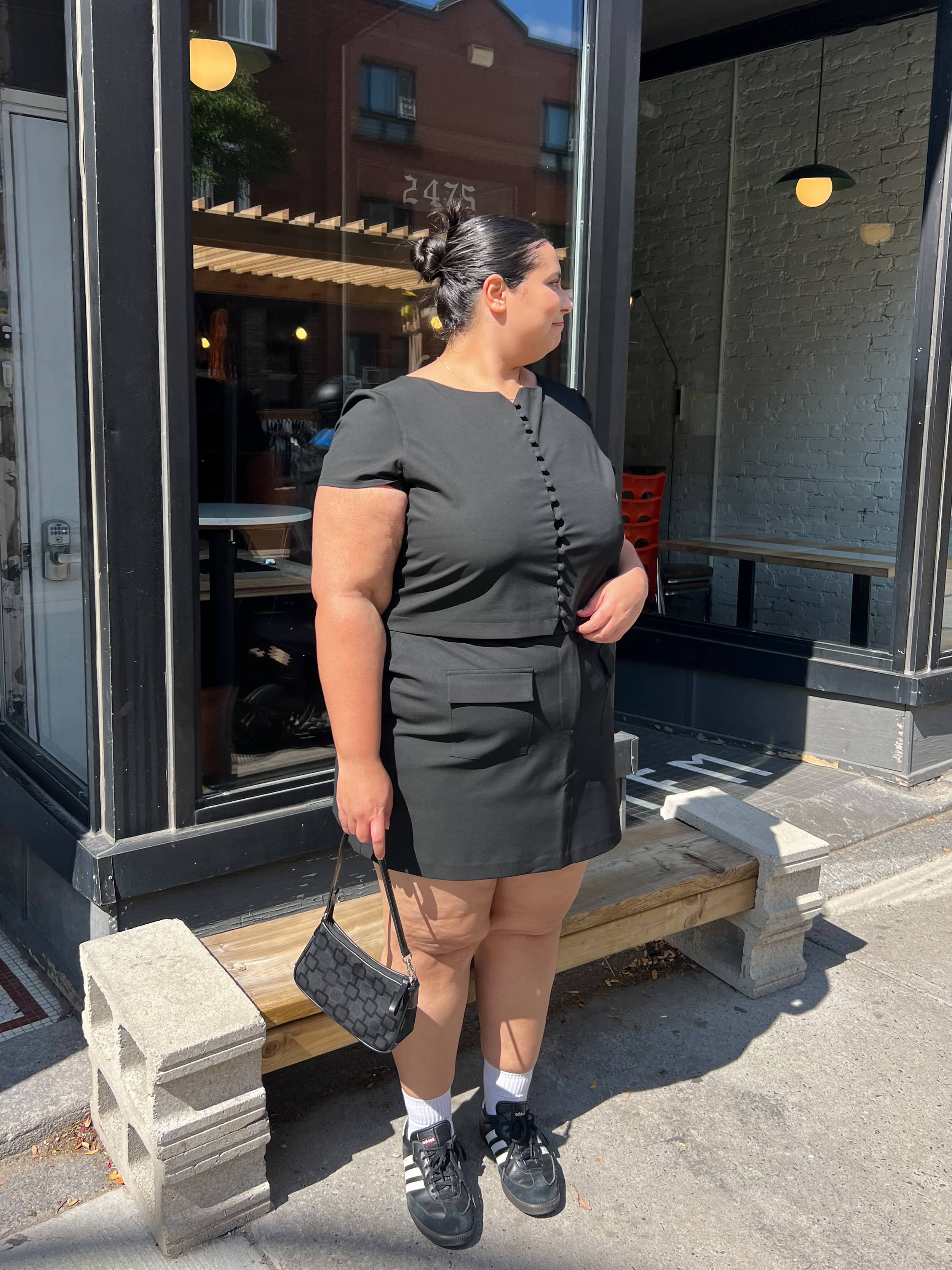 Day-to-day Skirt Black - Black | Djerf Avenue