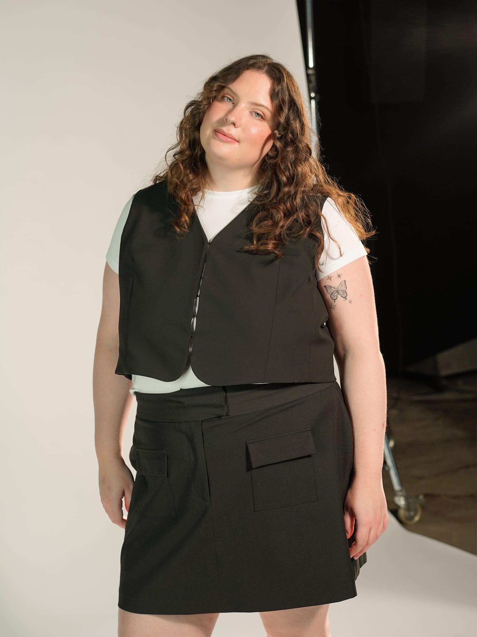 Day-to-day Skirt Black