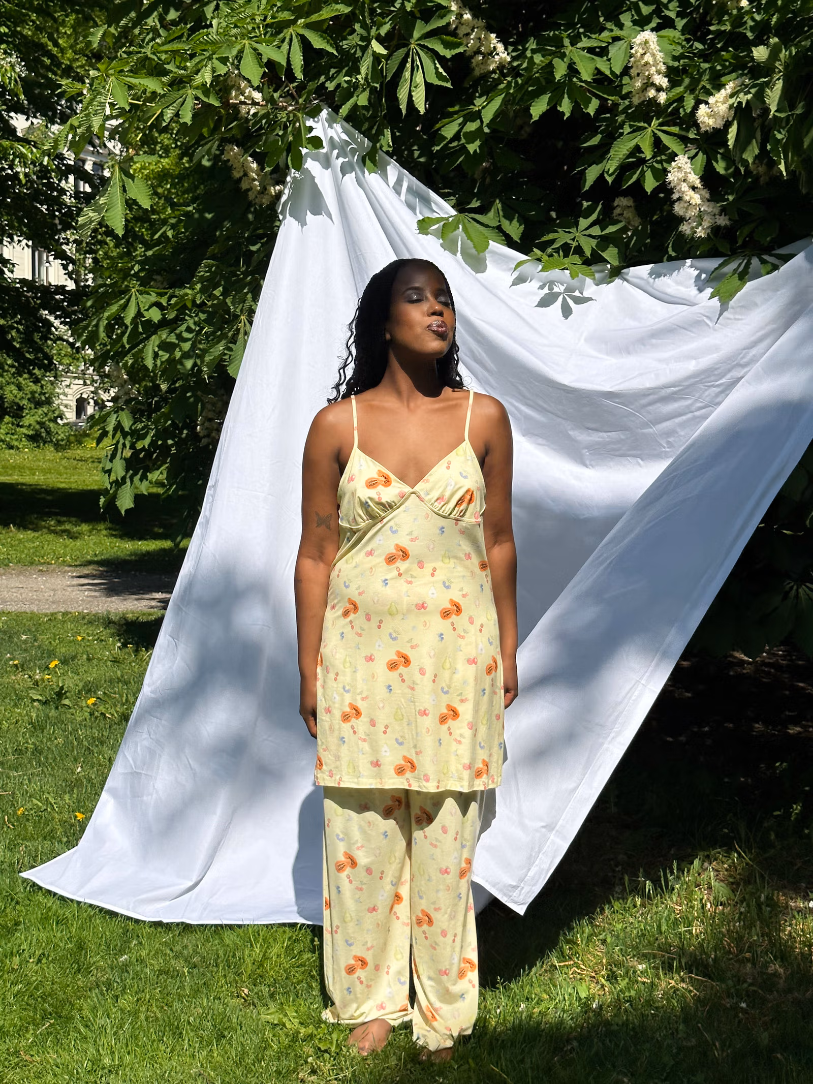 Go Slow Dress Fruit