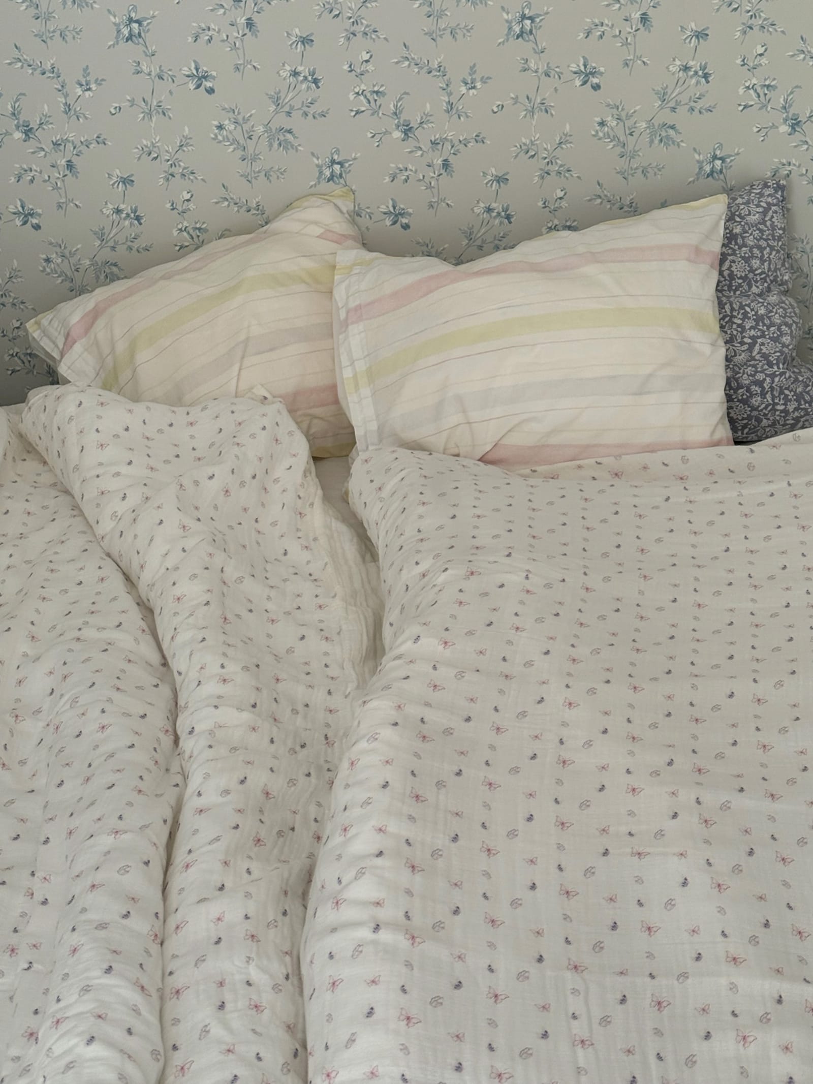Muslin Duvet Cover Butterfly