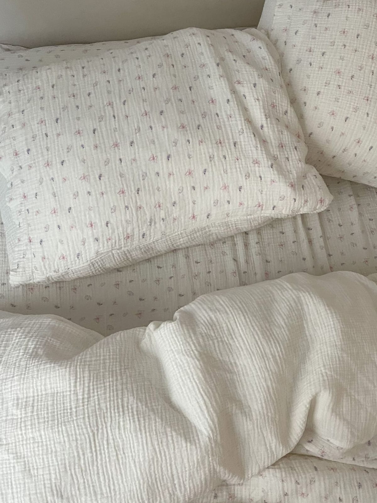 Muslin Pillow Case Butterfly