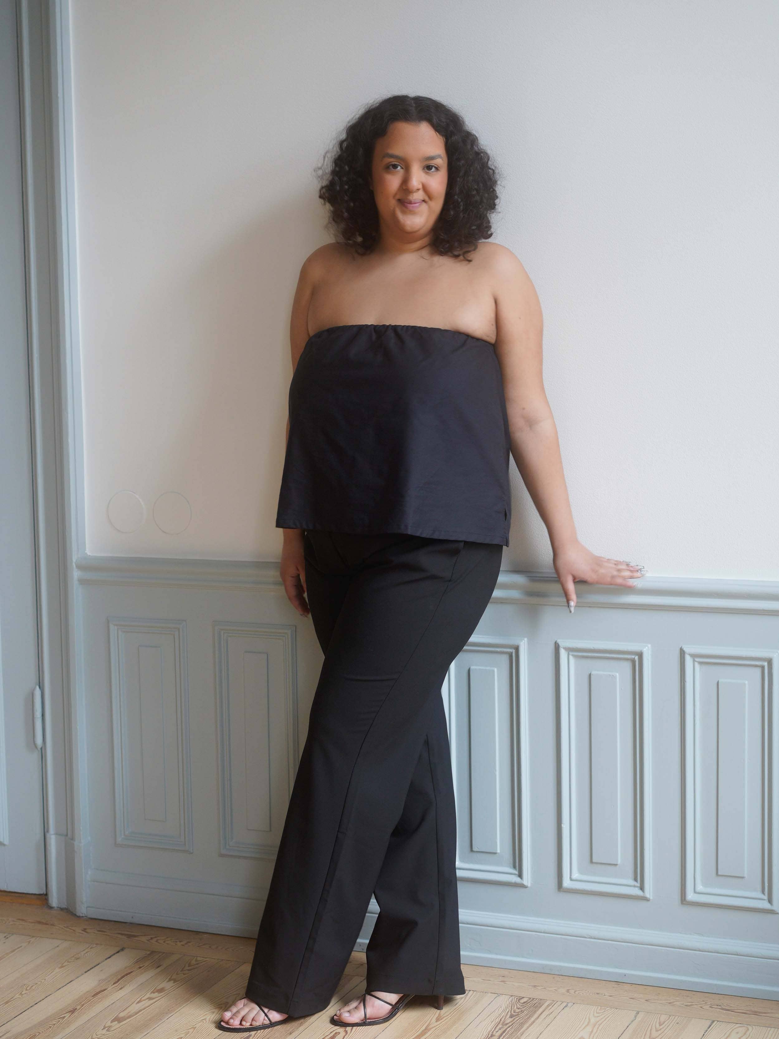 トップス Djerf Avenue Daily Tube Top Black S Daily Tube Top Black - Black | Djerf Avenue