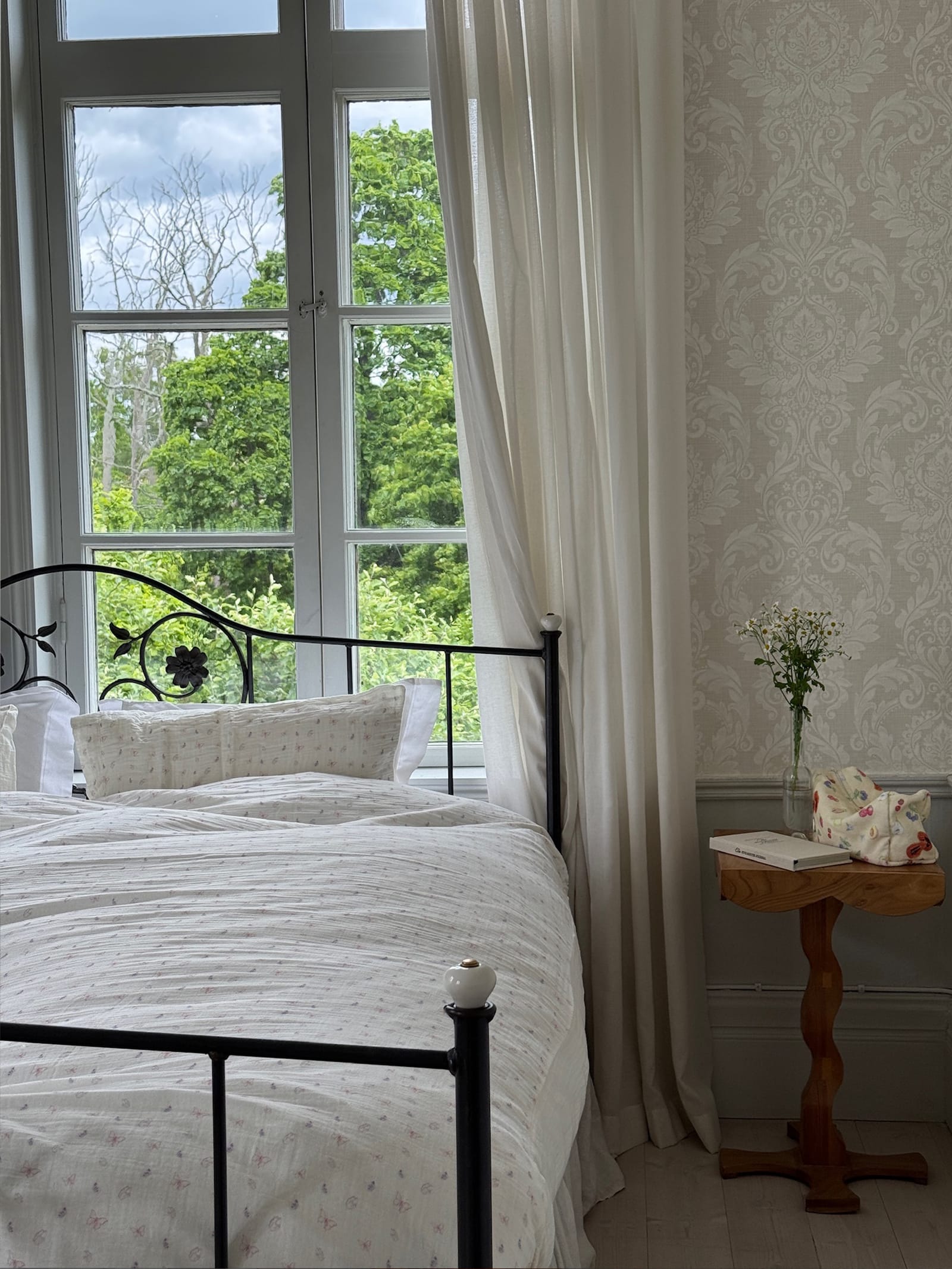 Muslin Duvet Cover Butterfly - Single