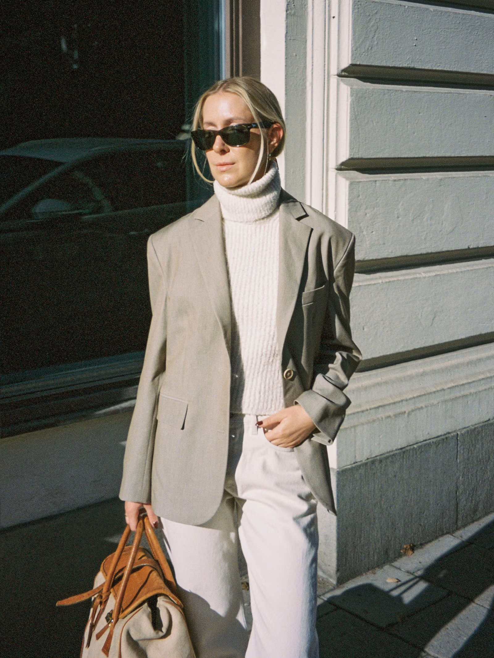 Turtleneck Top Cream