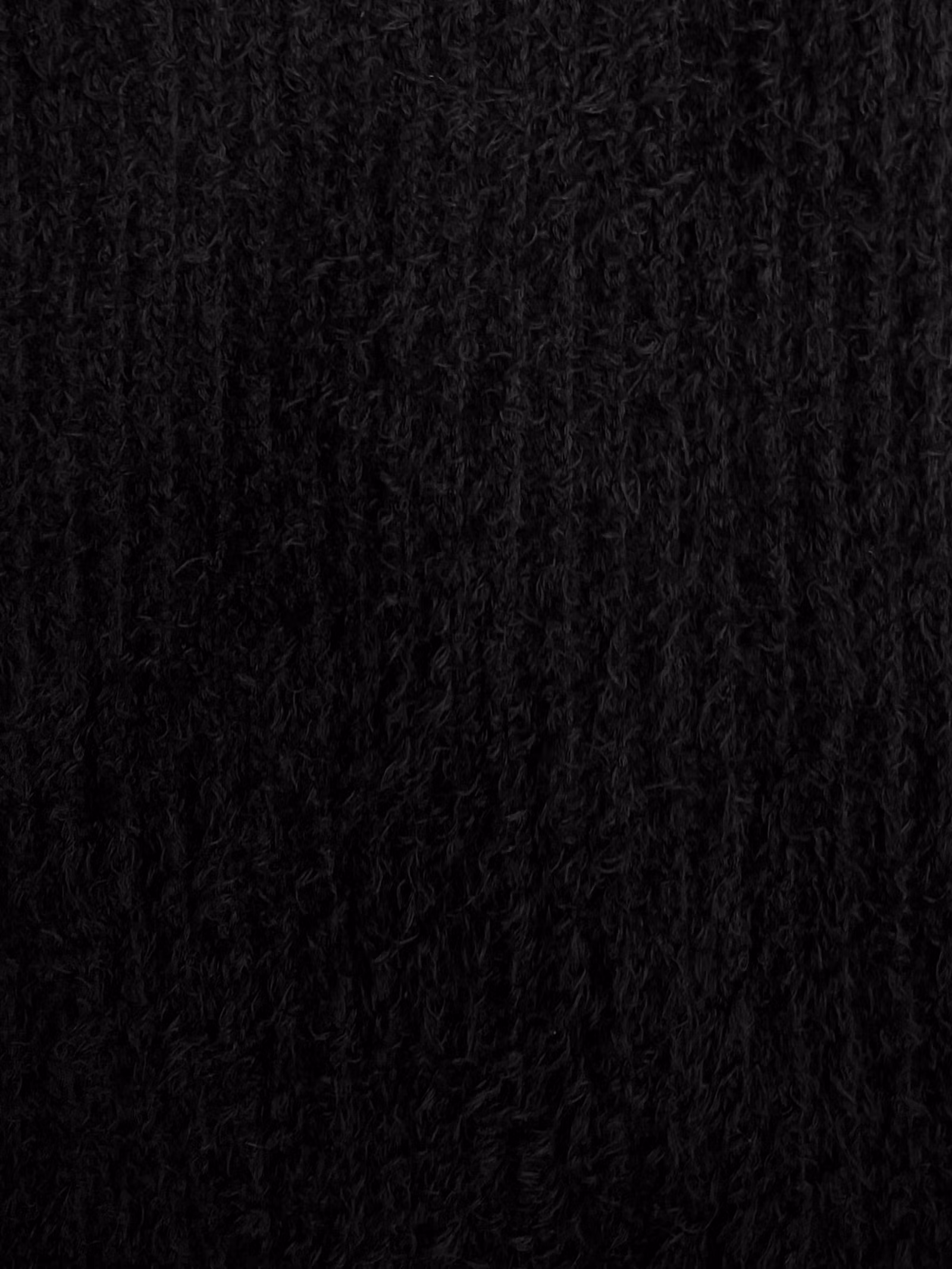Turtleneck Top Black