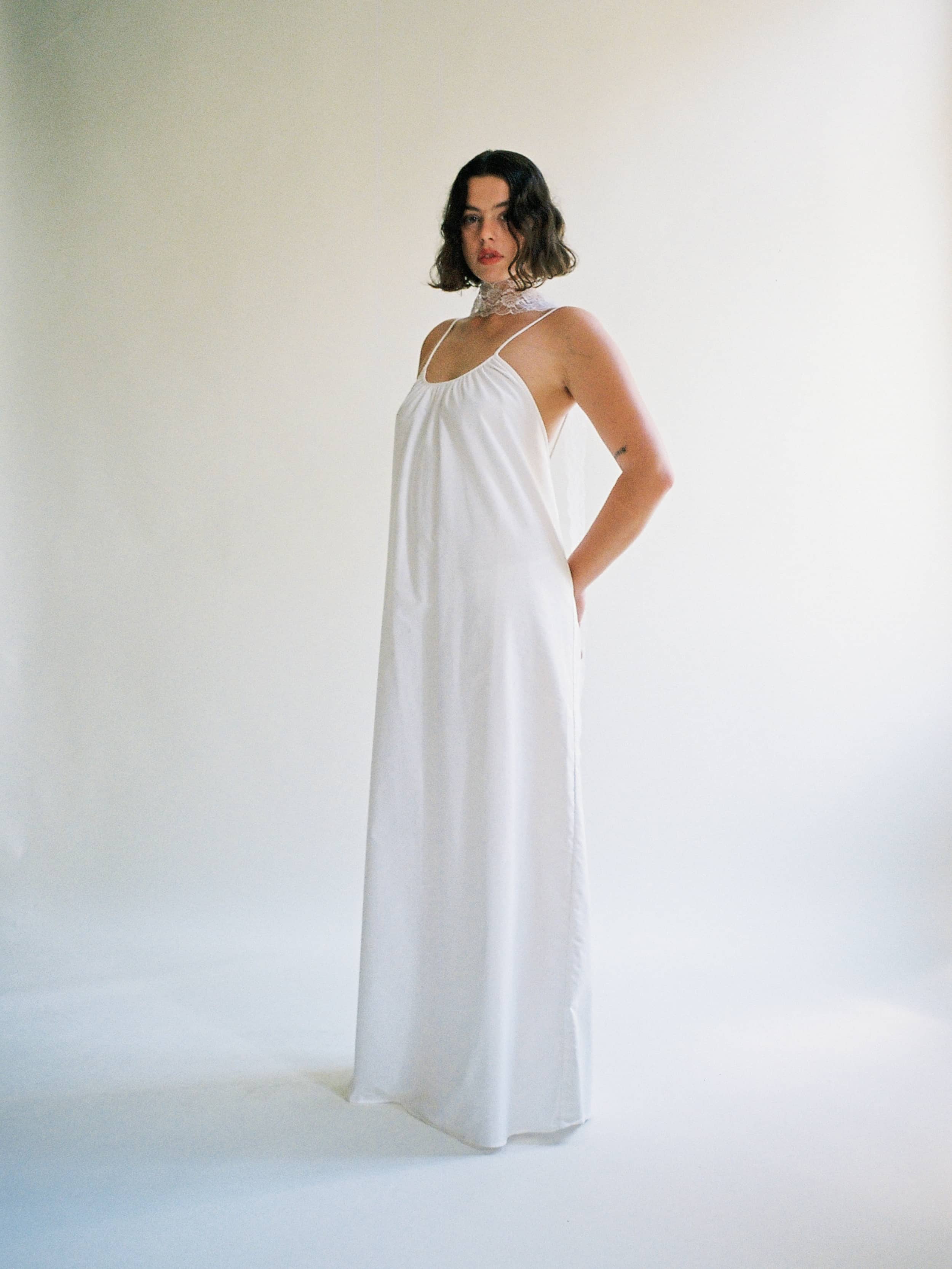 Breezy Dress White - White | Djerf Avenue