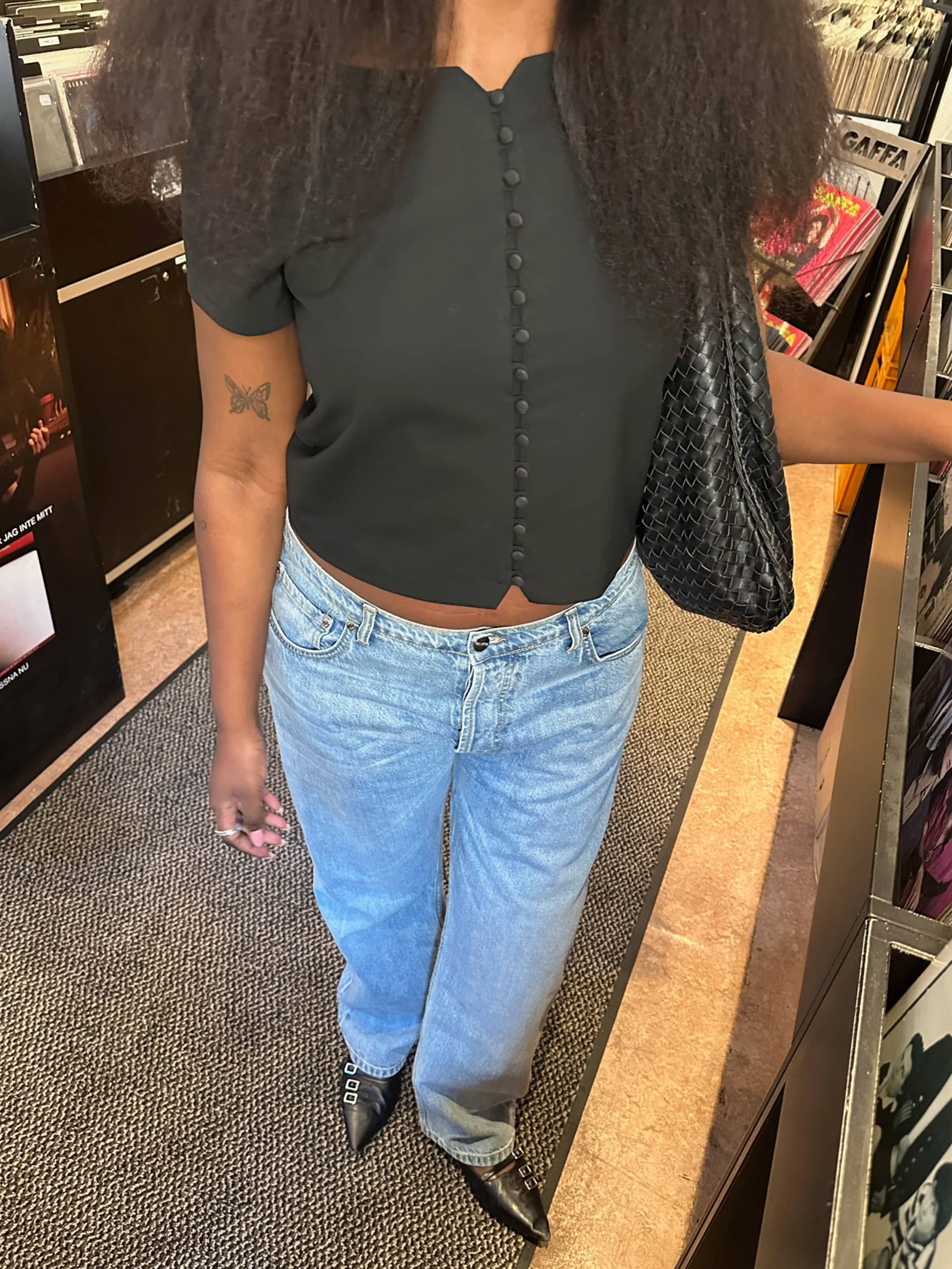 Z*様 Djerf Avenue トップス Z*様 Djerf Avenue トップス Day-to-day Top Black - Black