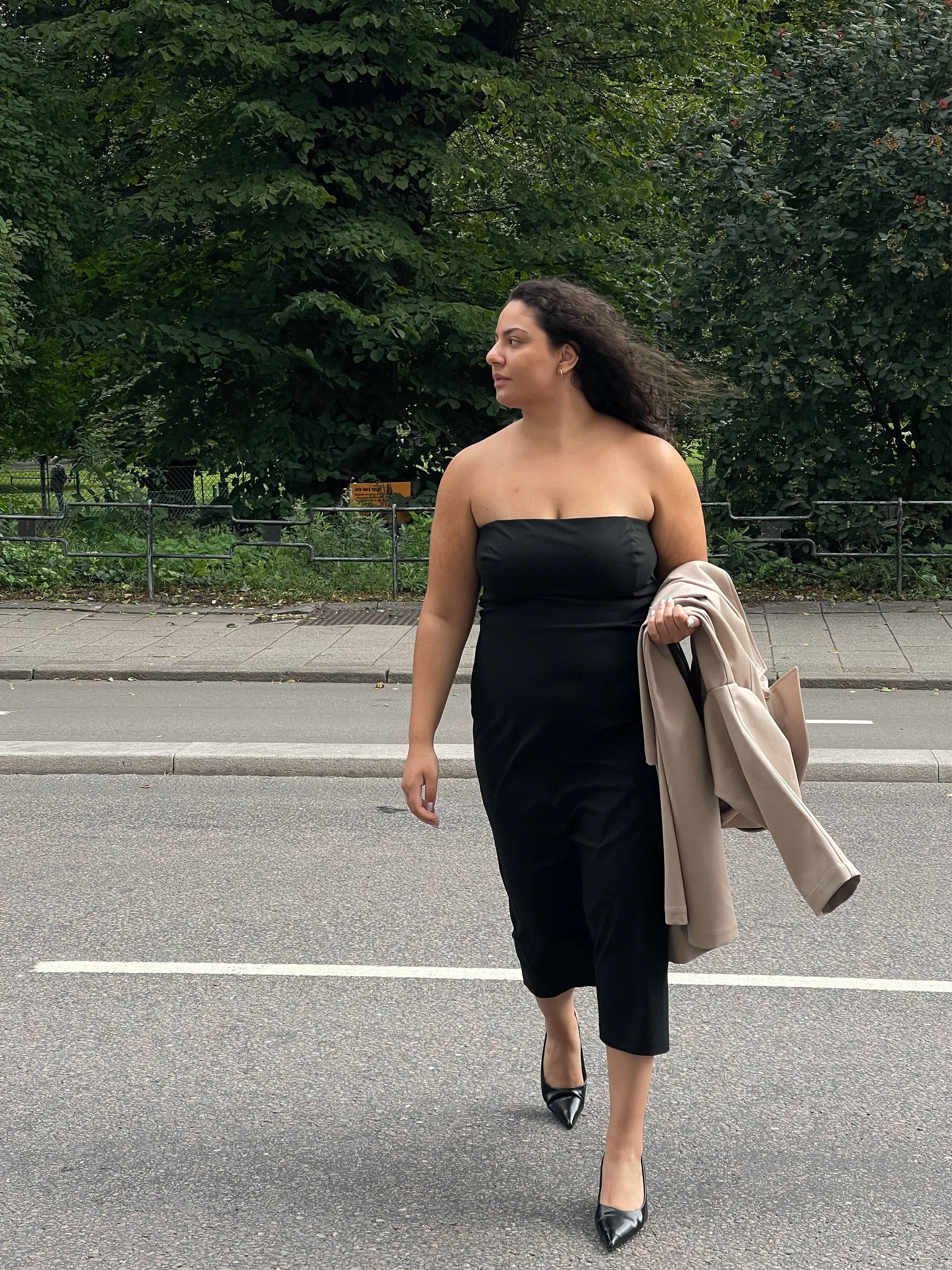 Midi Tube Dress Black | Djerf Avenue Midi Tube Dress Black | Djerf Avenue