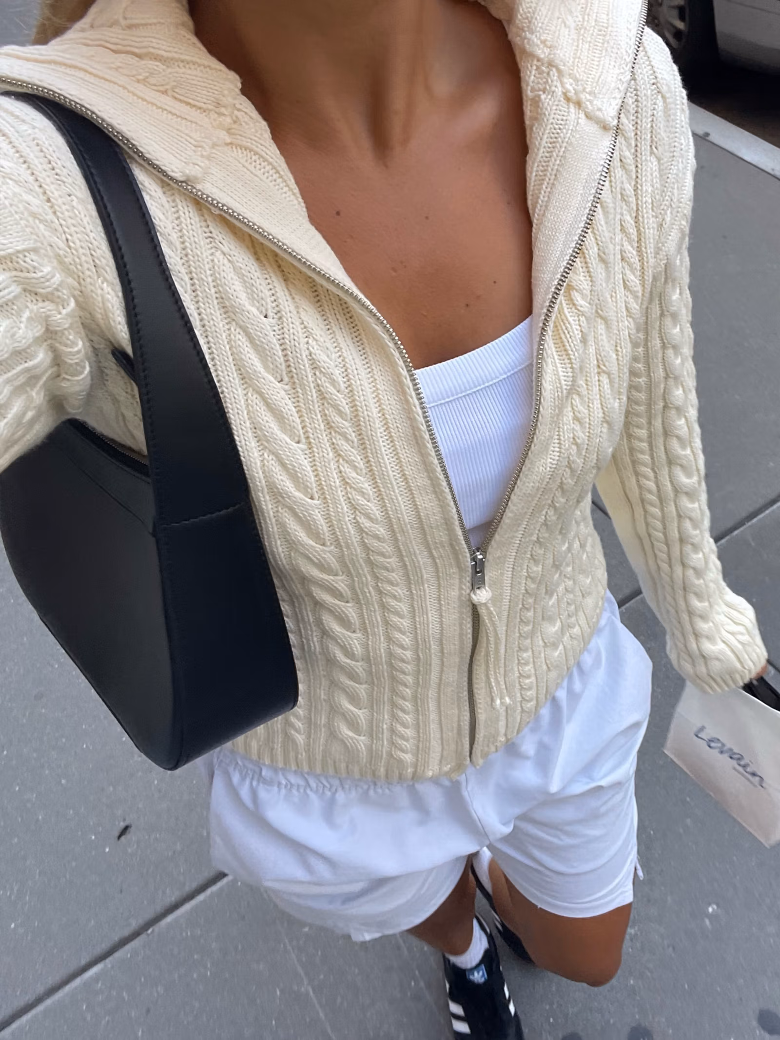 Ready Set Go Cardigan Cream