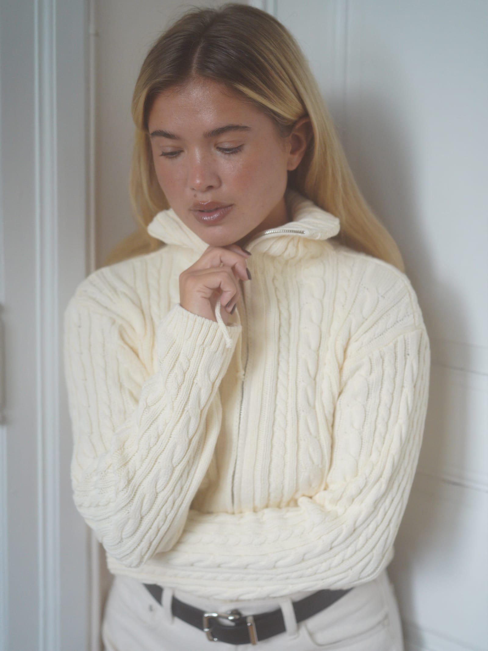 Ready Set Go Cardigan Cream