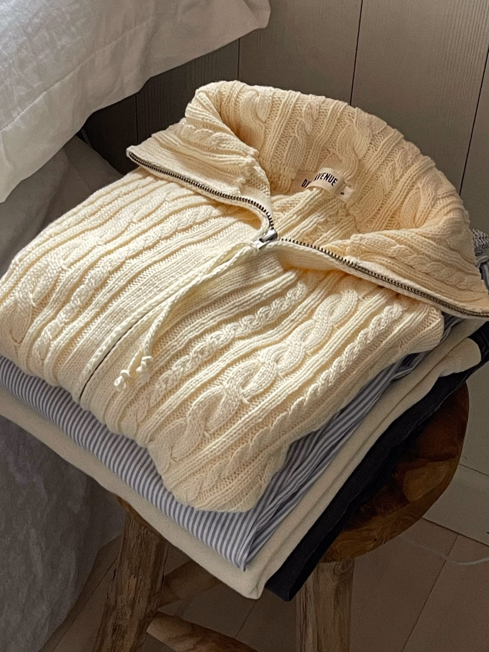 Ready Set Go Cardigan Cream