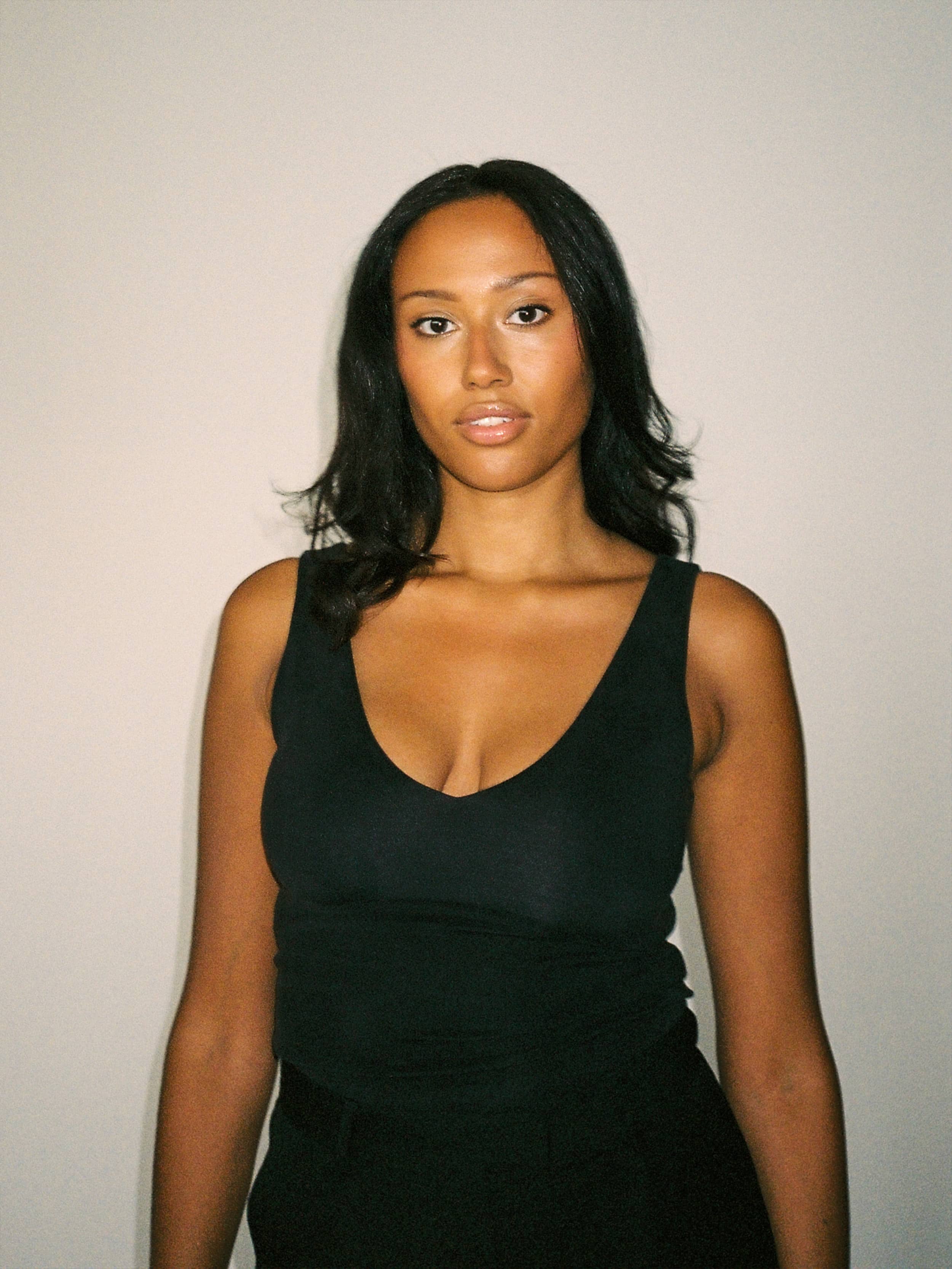 Z*様 Djerf Avenue トップス Day-to-day Top Black - Black | Djerf Avenue