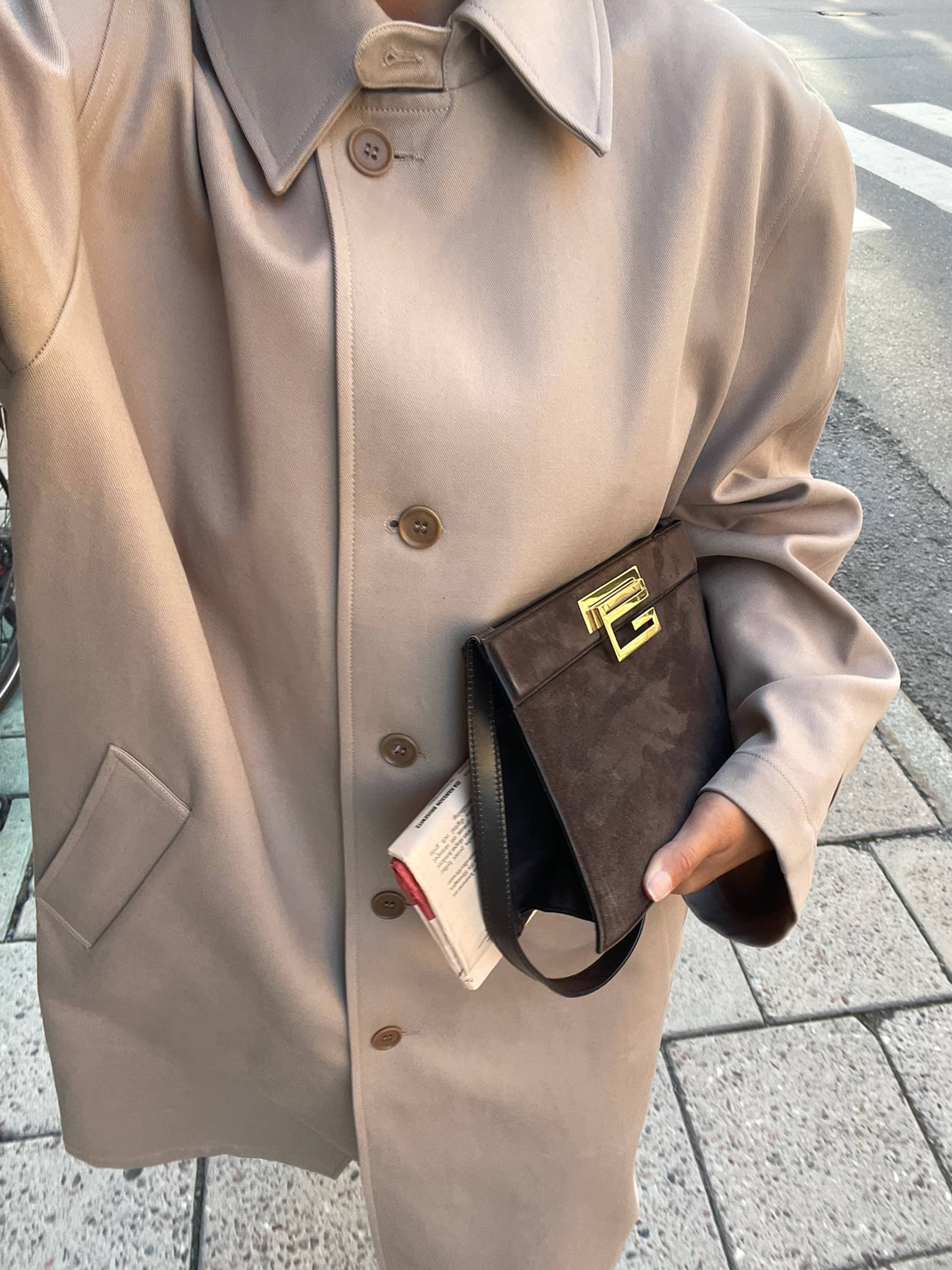 Trench Coat Sand - Sand | Djerf Avenue