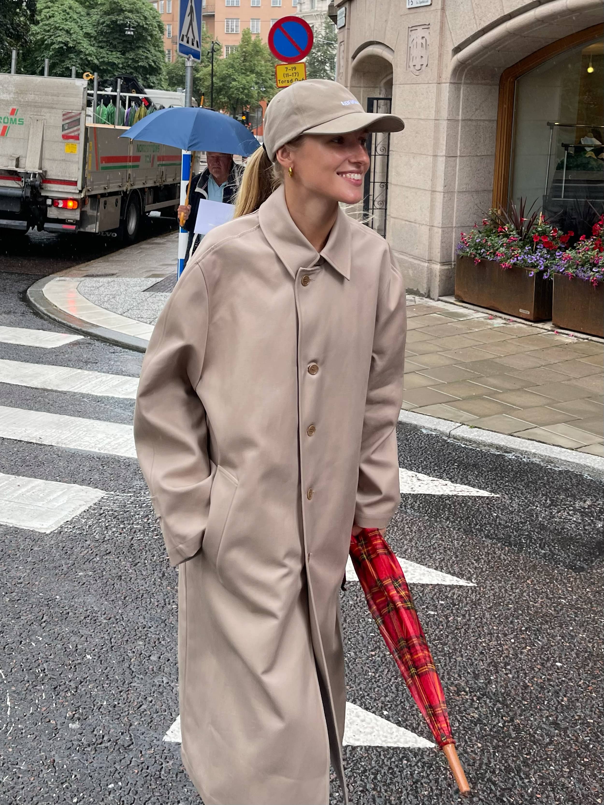 Trench Coat Sand - Sand | Djerf Avenue