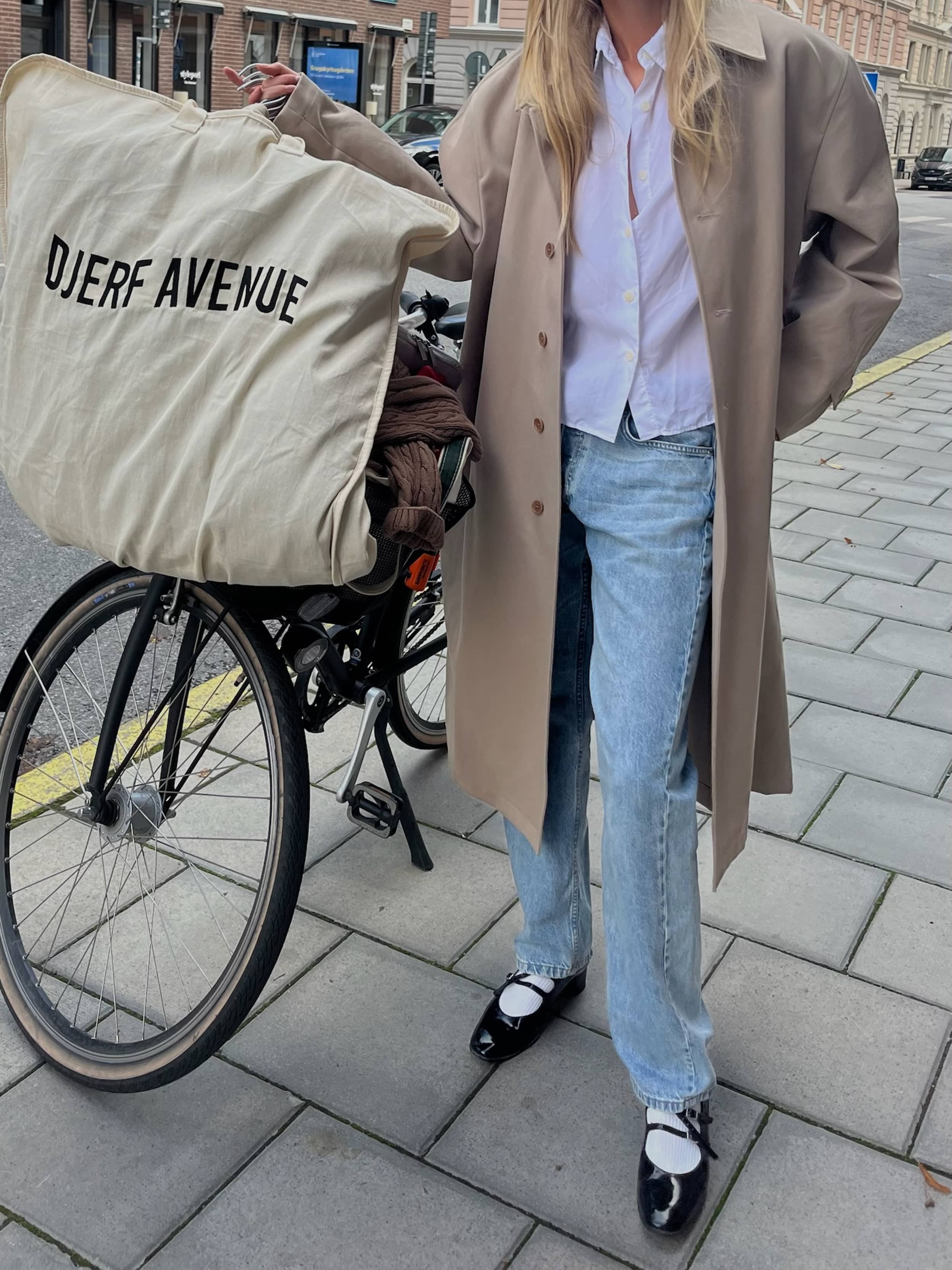 Trench Coat Sand - Sand | Djerf Avenue