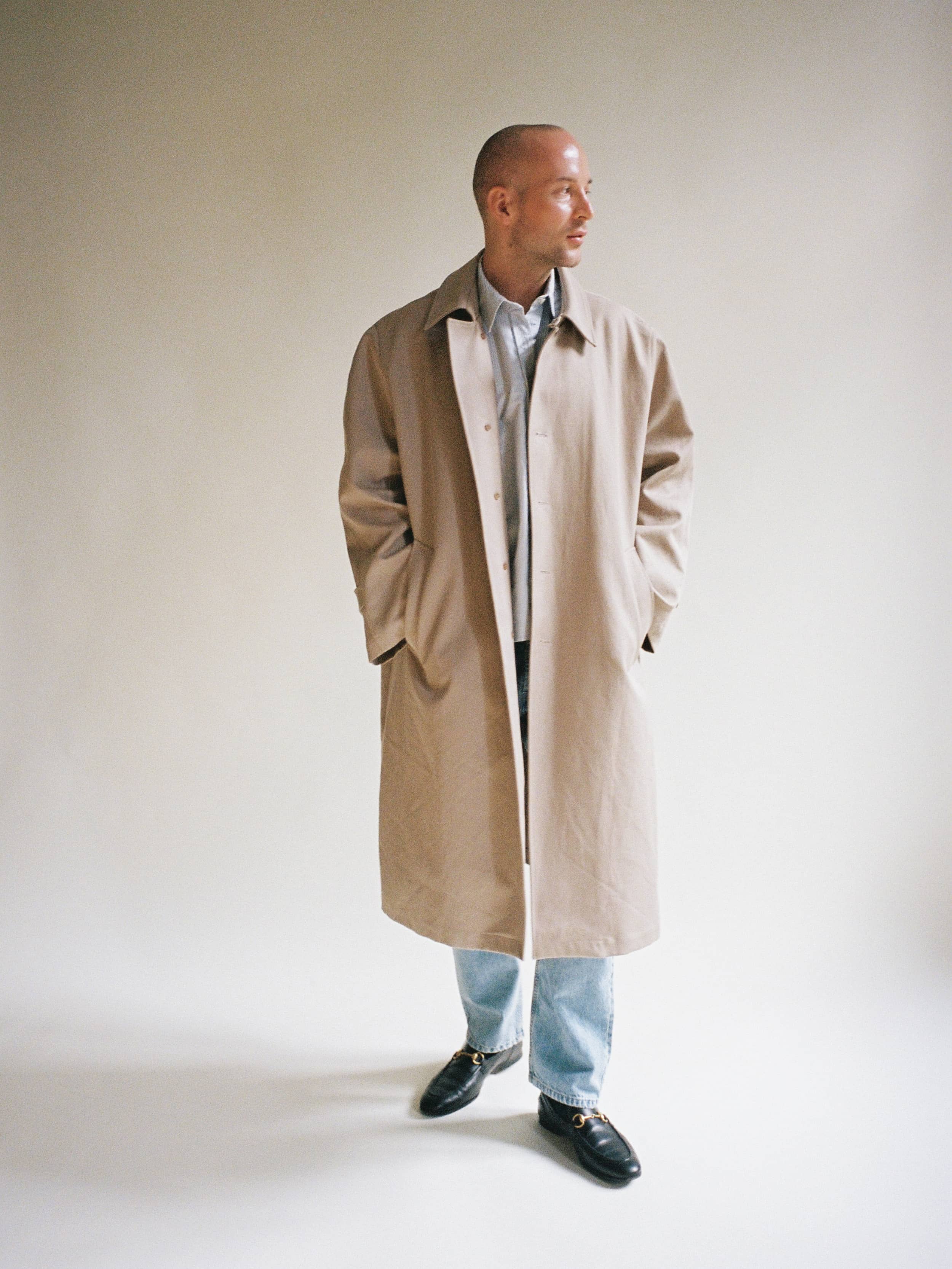 Trench Coat Sand - Sand | Djerf Avenue