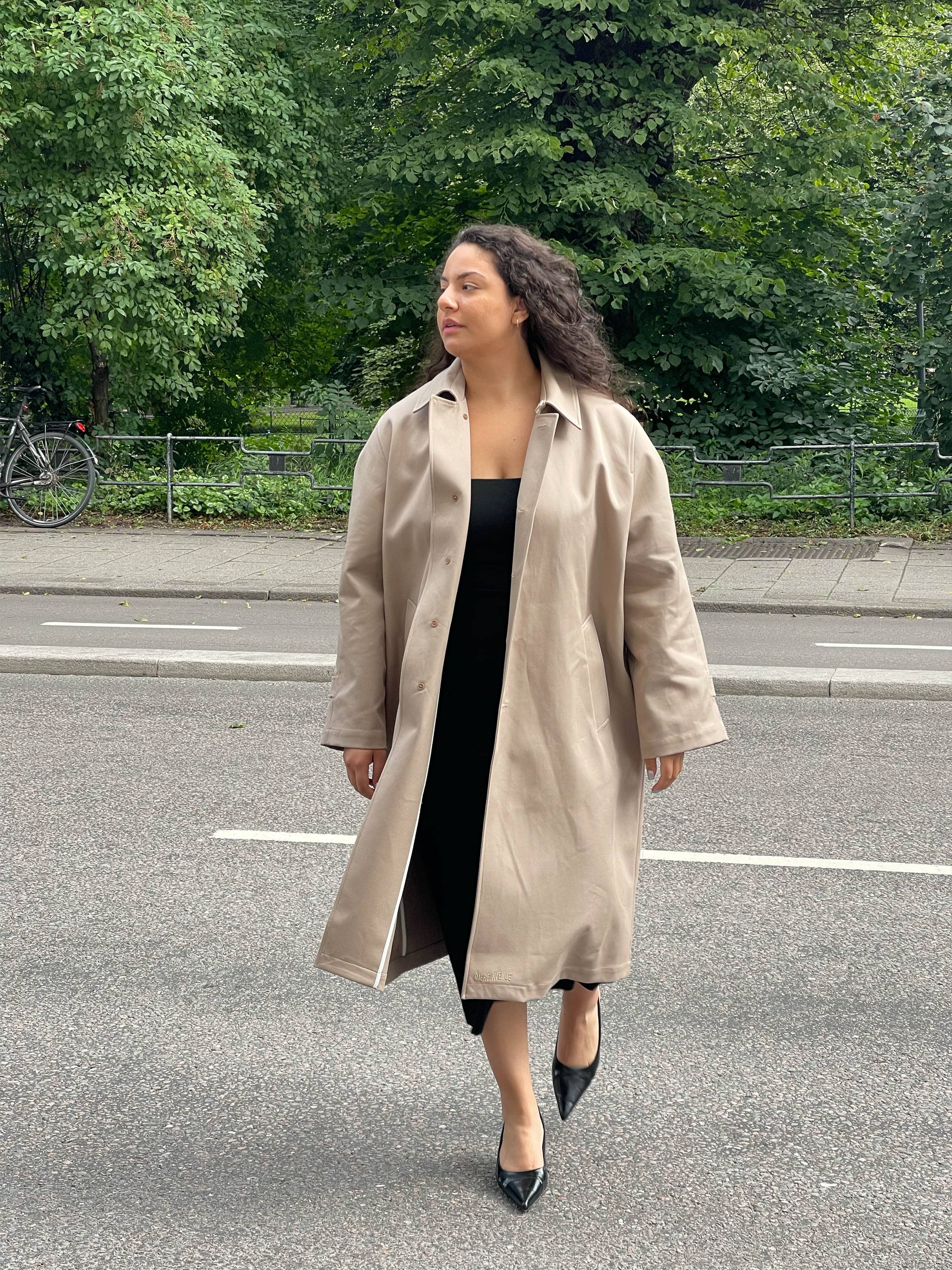 Trench Coat Sand - Sand | Djerf Avenue