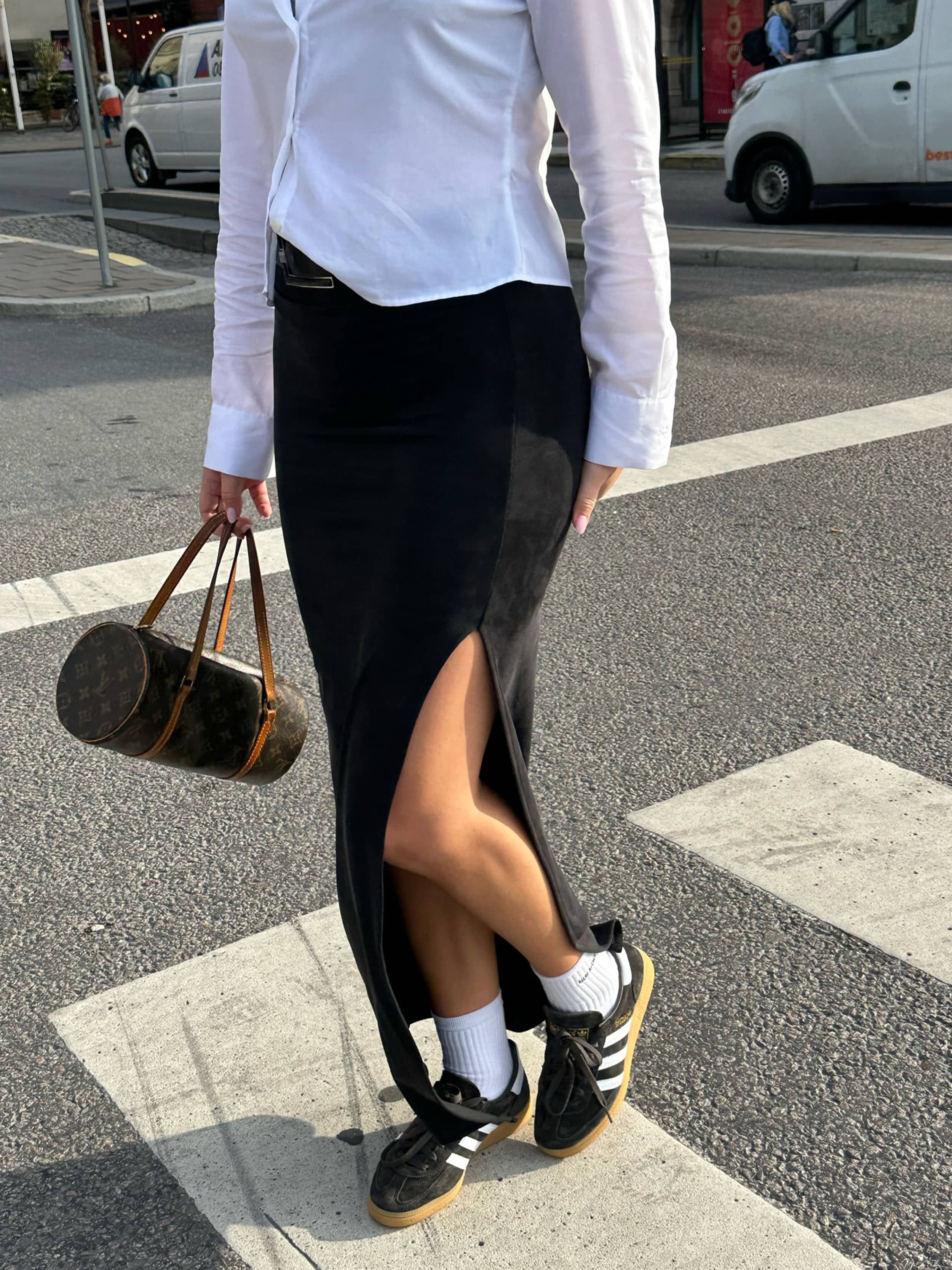 Midnight Skirt Ash - Ash | Djerf Avenue