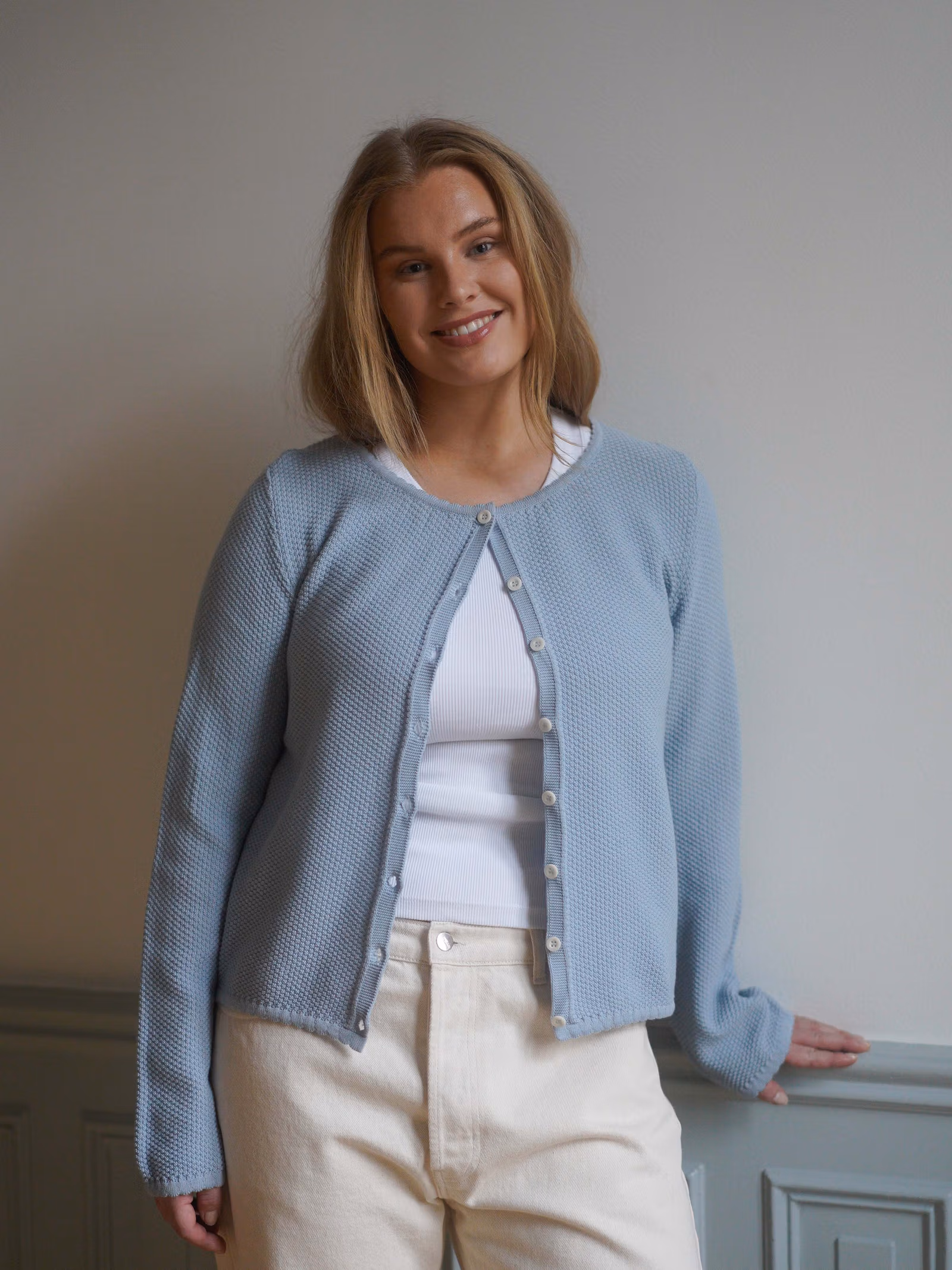 Amorini Cardigan Blue