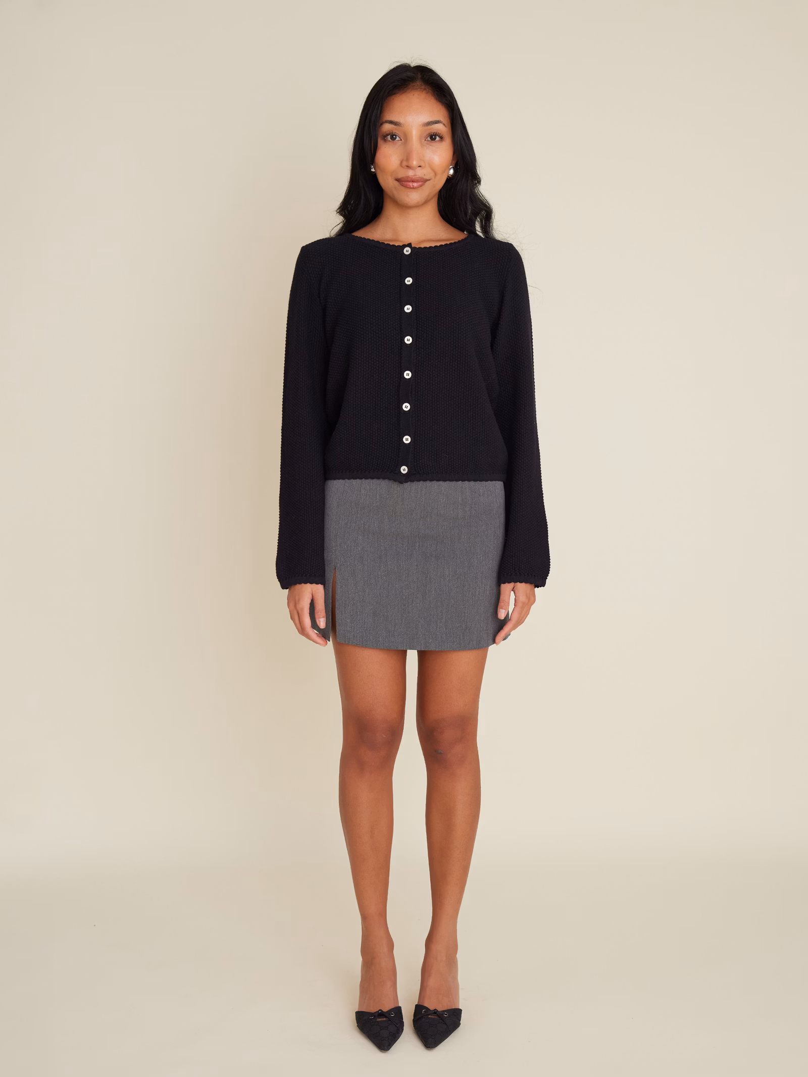 Amorini Cardigan Black