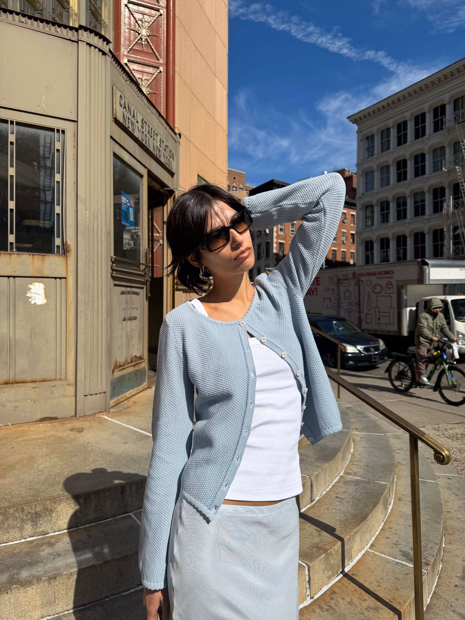 Amorini Cardigan Blue